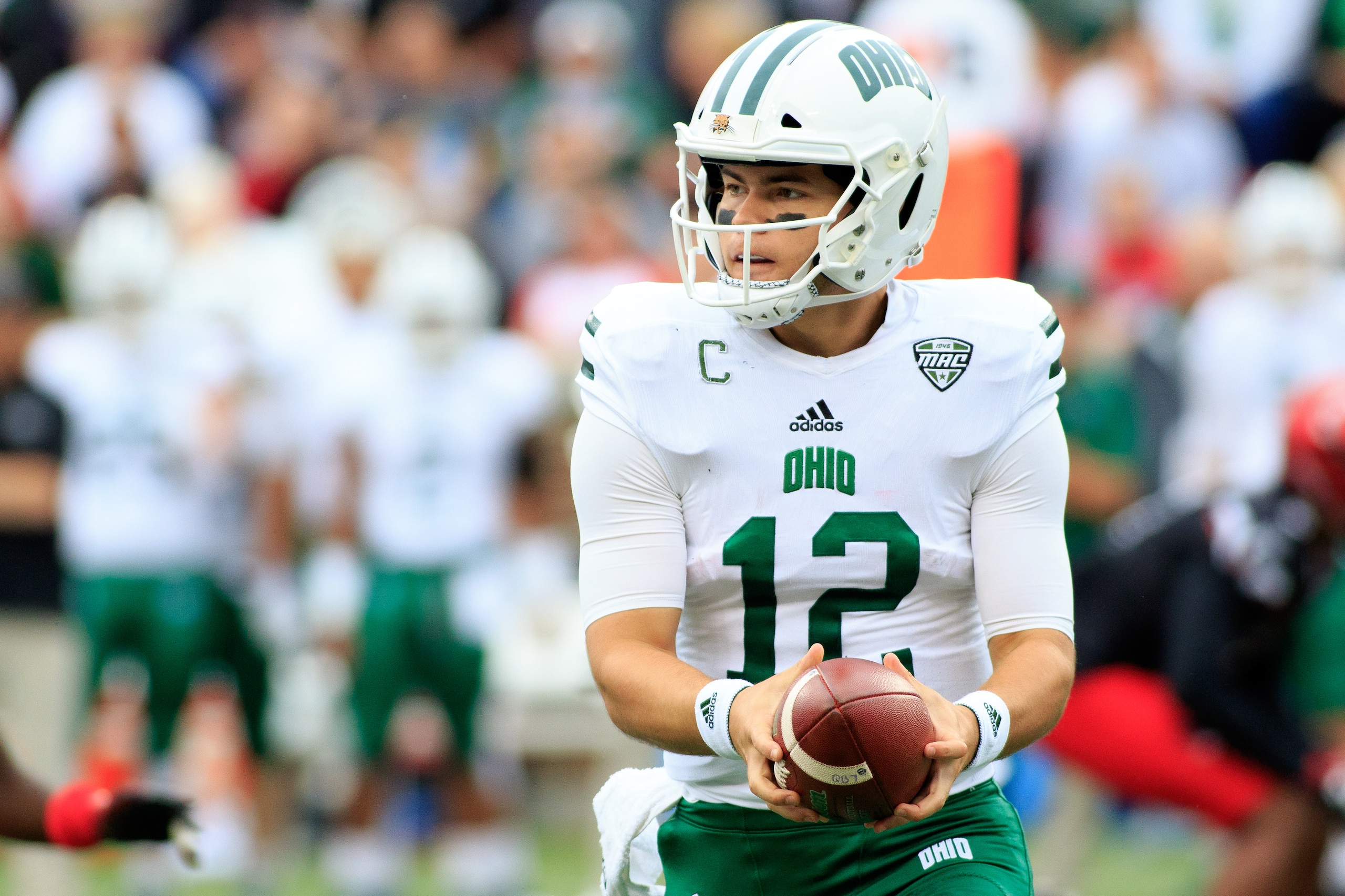 Ohio QB Nathan Rourke Ohio QB Nathan Rourke