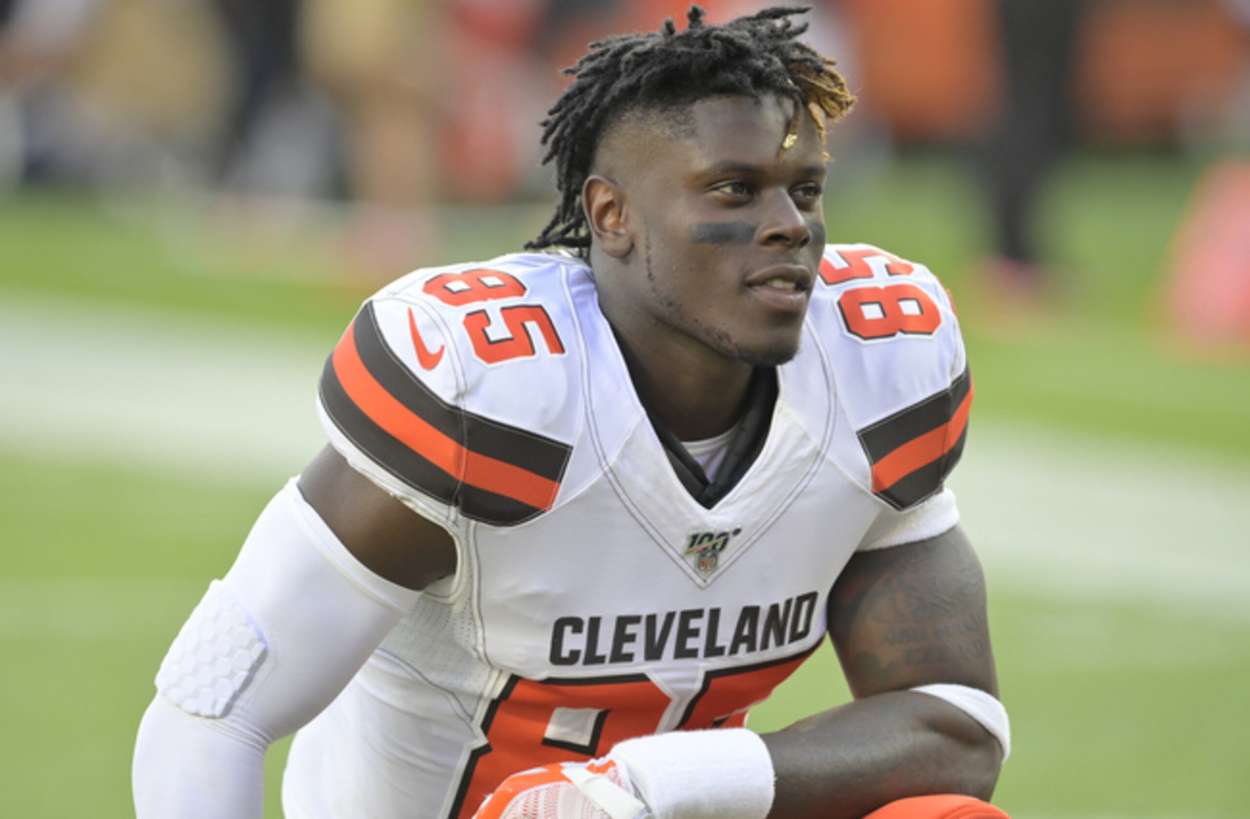 Browns TE David Njoku Browns TE David Njoku