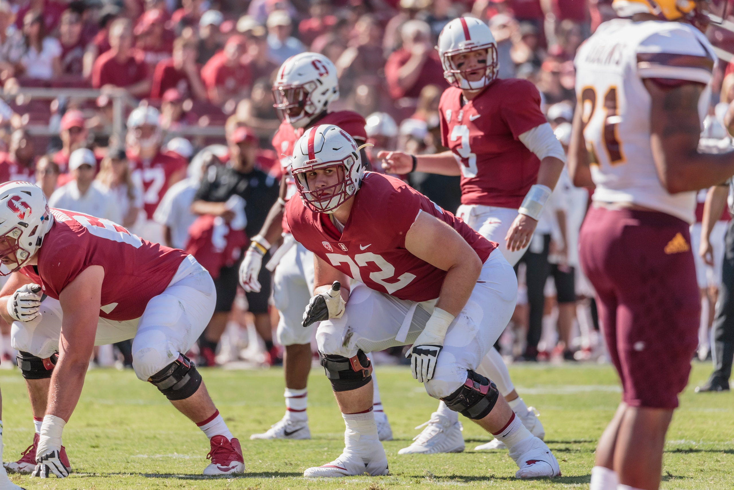 Walker Little (72) could be the next great Stanford lineman in the NFL.