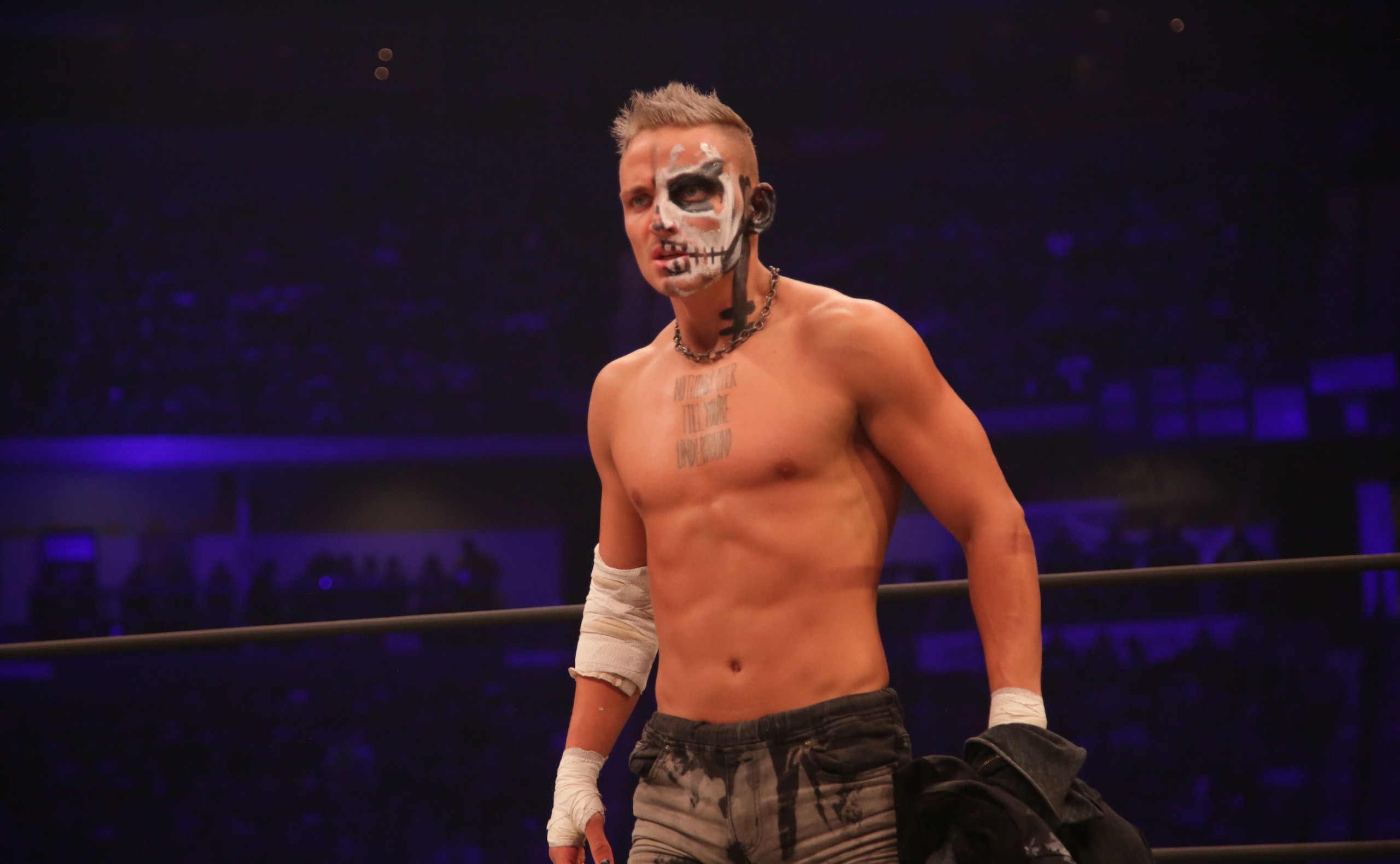 Darby Allin at All Out.