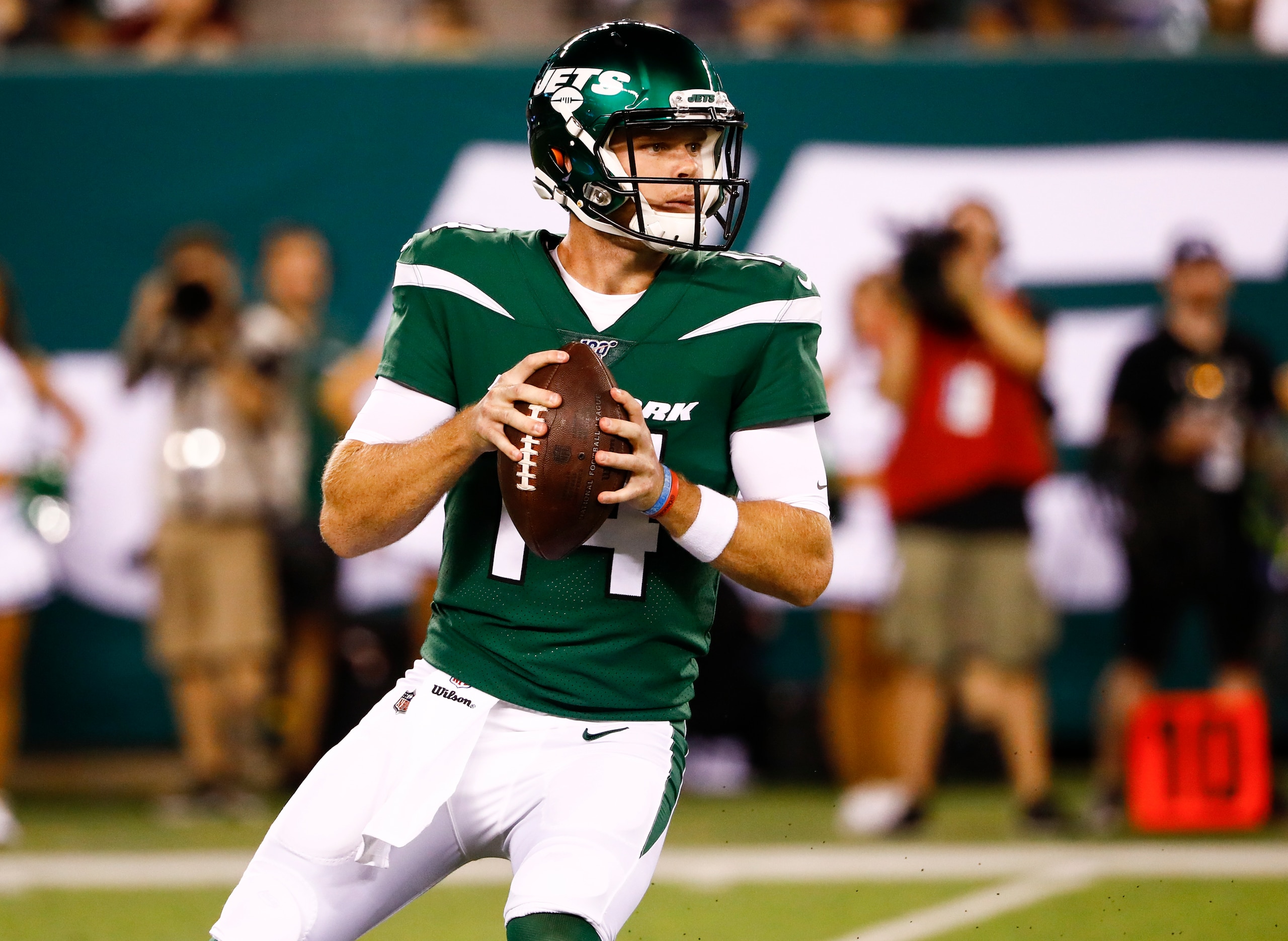 New York Jets quarterback Sam Darnold