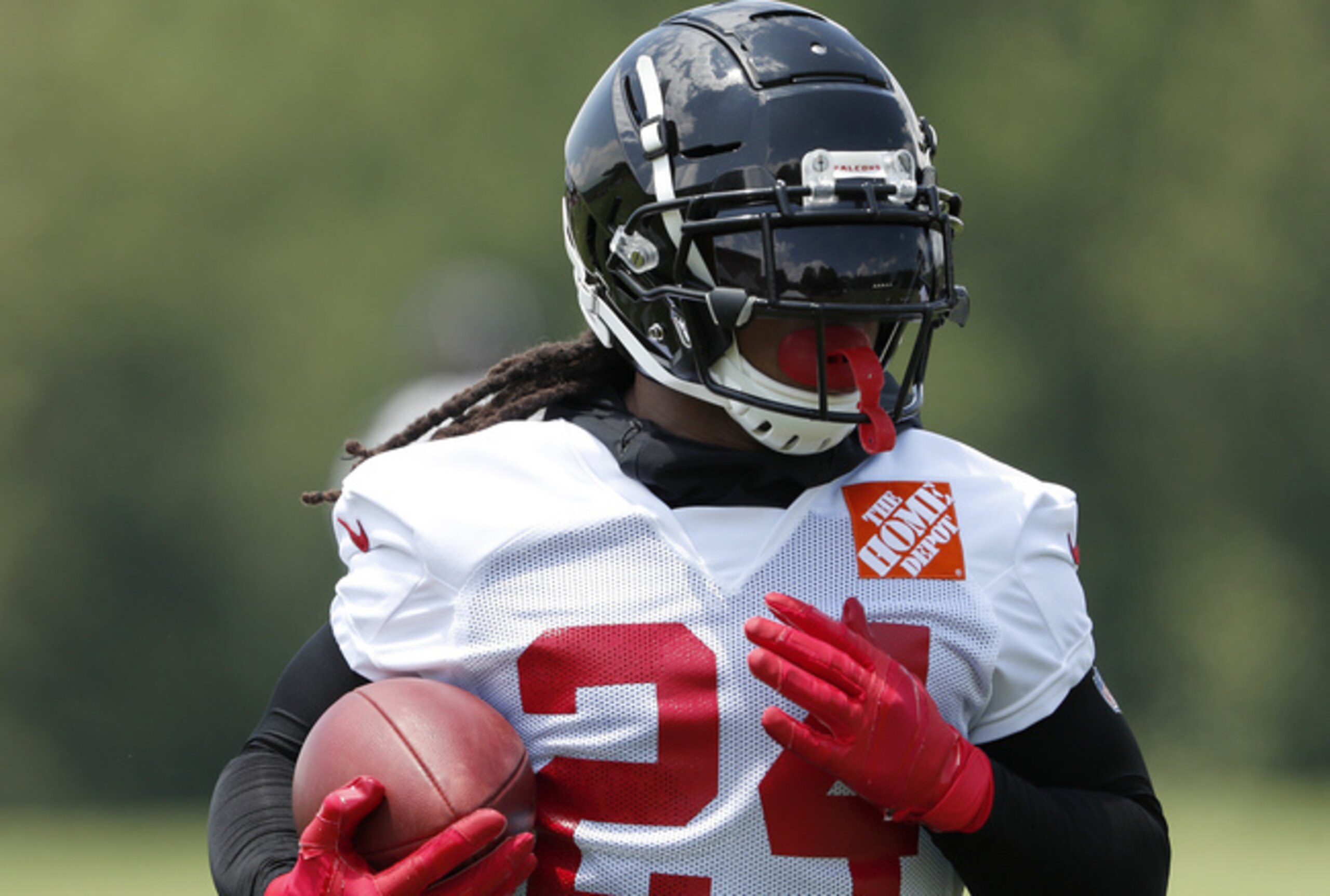 Running back Devonta Freeman Running back Devonta Freeman