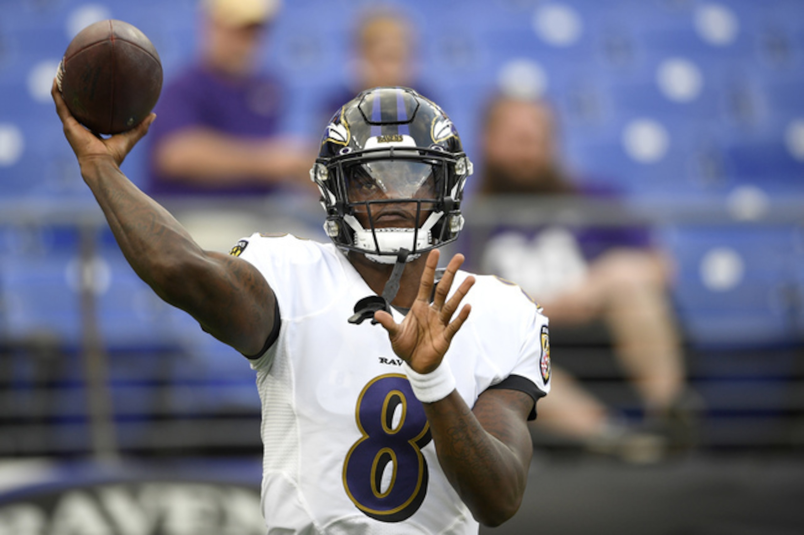 Ravens quarterback Lamar Jackson Ravens quarterback Lamar Jackson