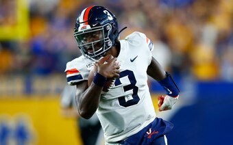 Virginia QB Bryce Perkins