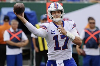 Bills quarterback Josh Allen