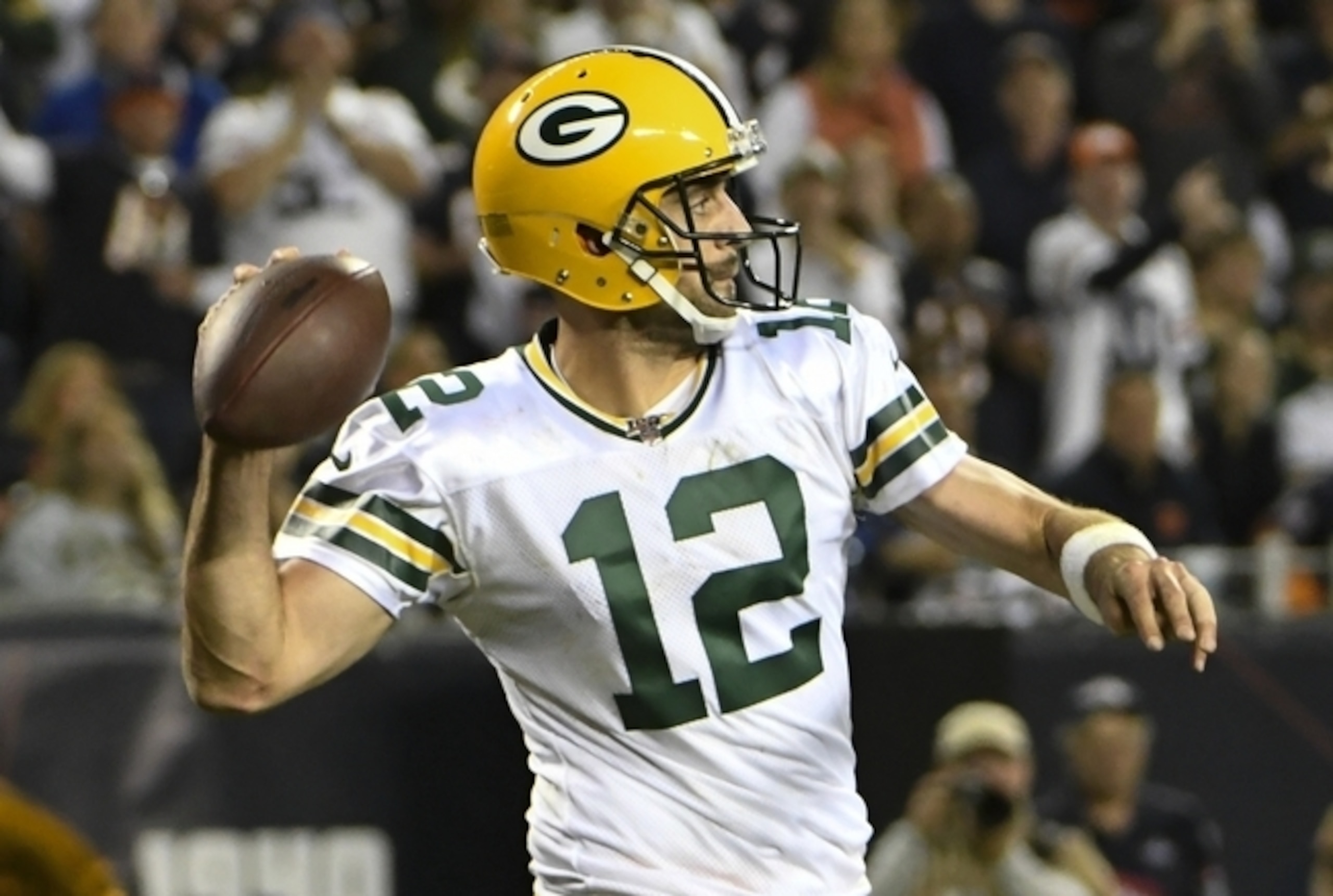Packers quarterback Aaron Rodgers