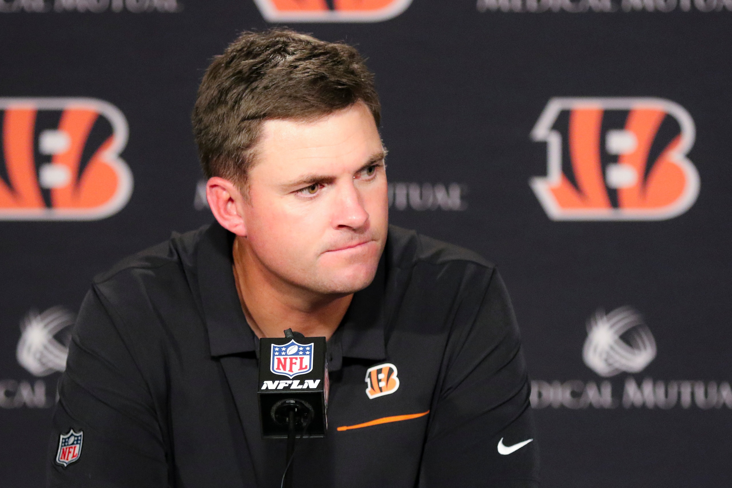 Bengals head coach Zac Taylor