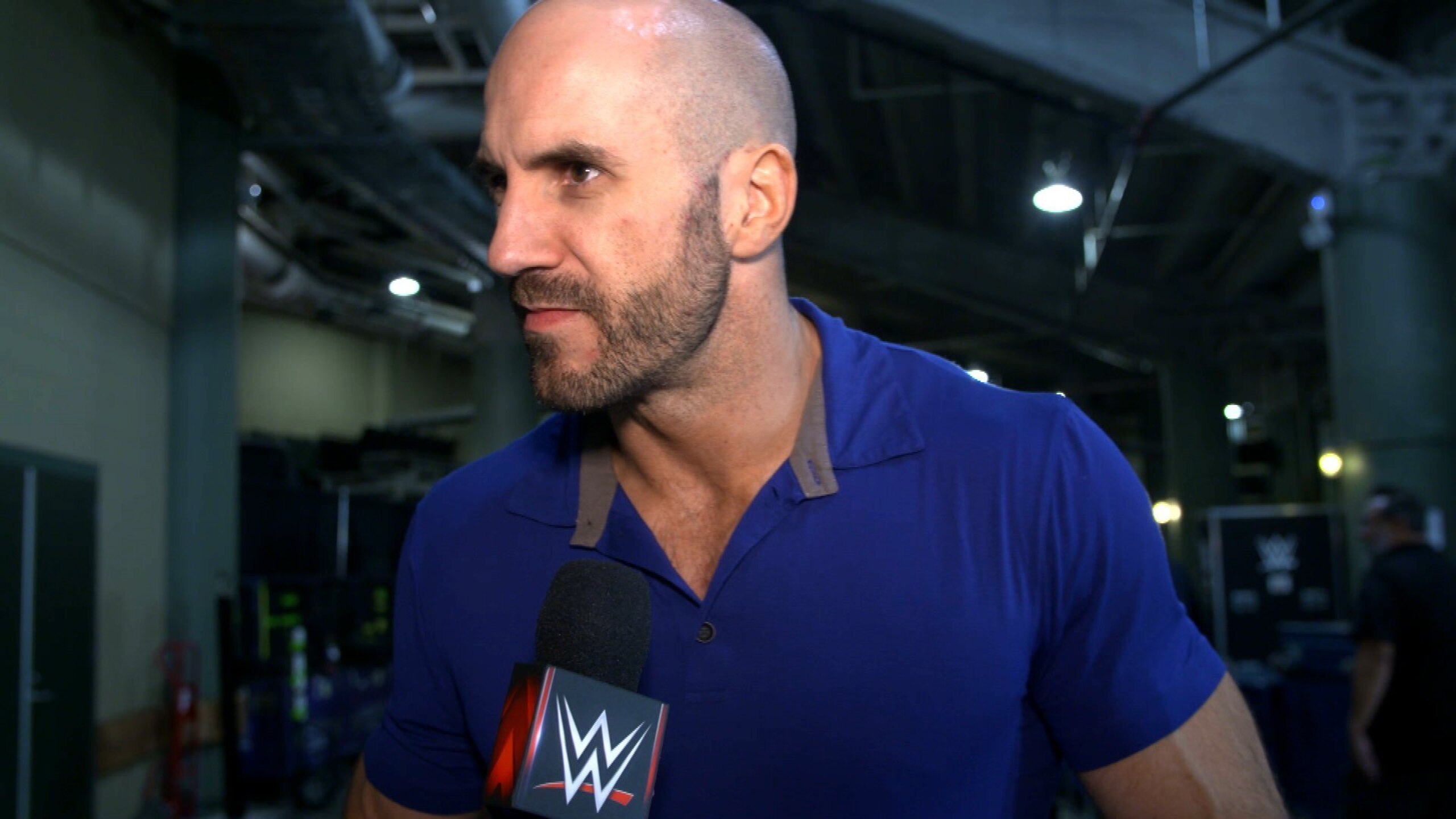 That blue shirt looks mighty good on Cesaro and he might benefit from a switch to SmackDown, too.