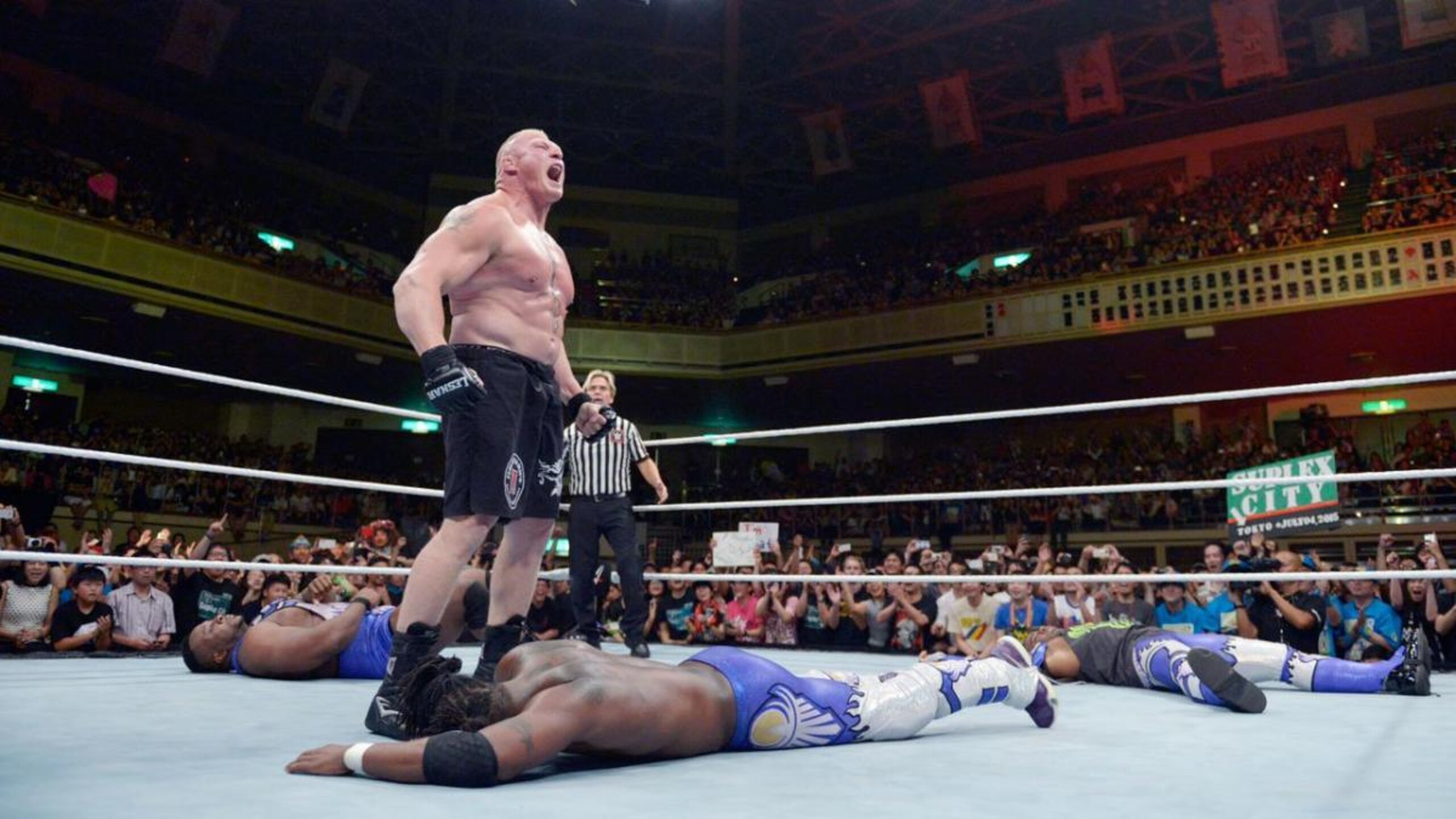 The only other time Kingston fought Lesnar, he lost by pinfall in under three minutes. The only other time Kingston fought Lesnar, he lost by pinfall in under three minutes.