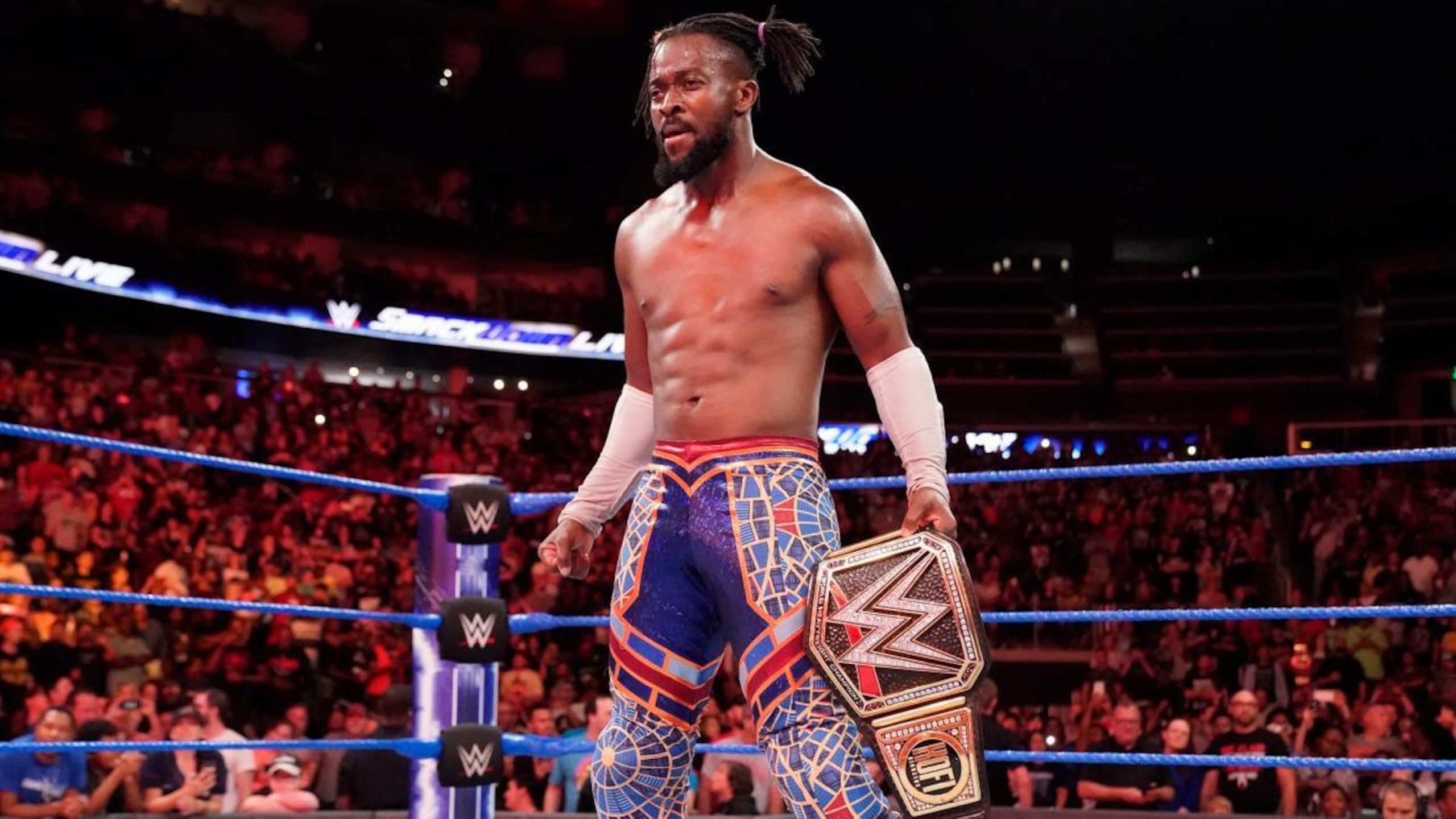 Kingston may walk out with the title, even if he loses the match. Kingston may walk out with the title, even if he loses the match.