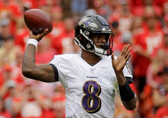 Ravens QB Lamar Jackson