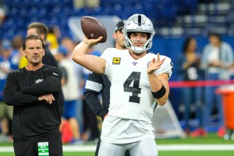Raiders QB Derek Carr