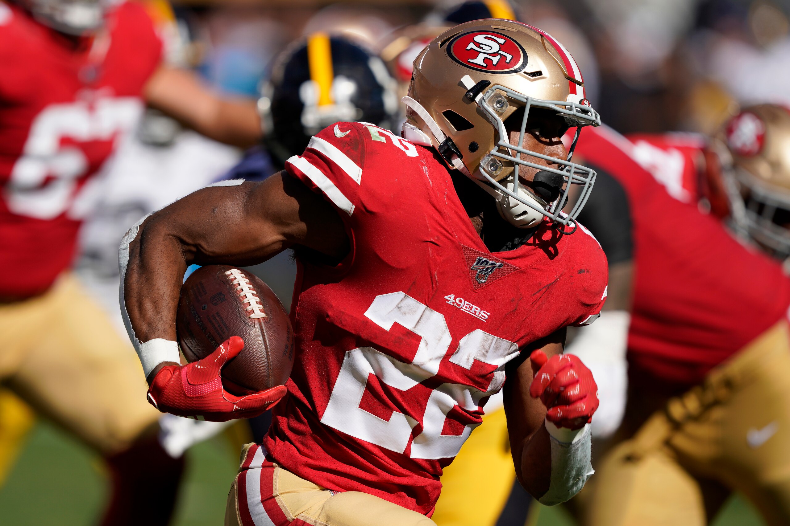 49ers running back Matt Breida