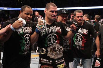 Cain Velazquez after beating Brock Lesnar at UFC 121.
