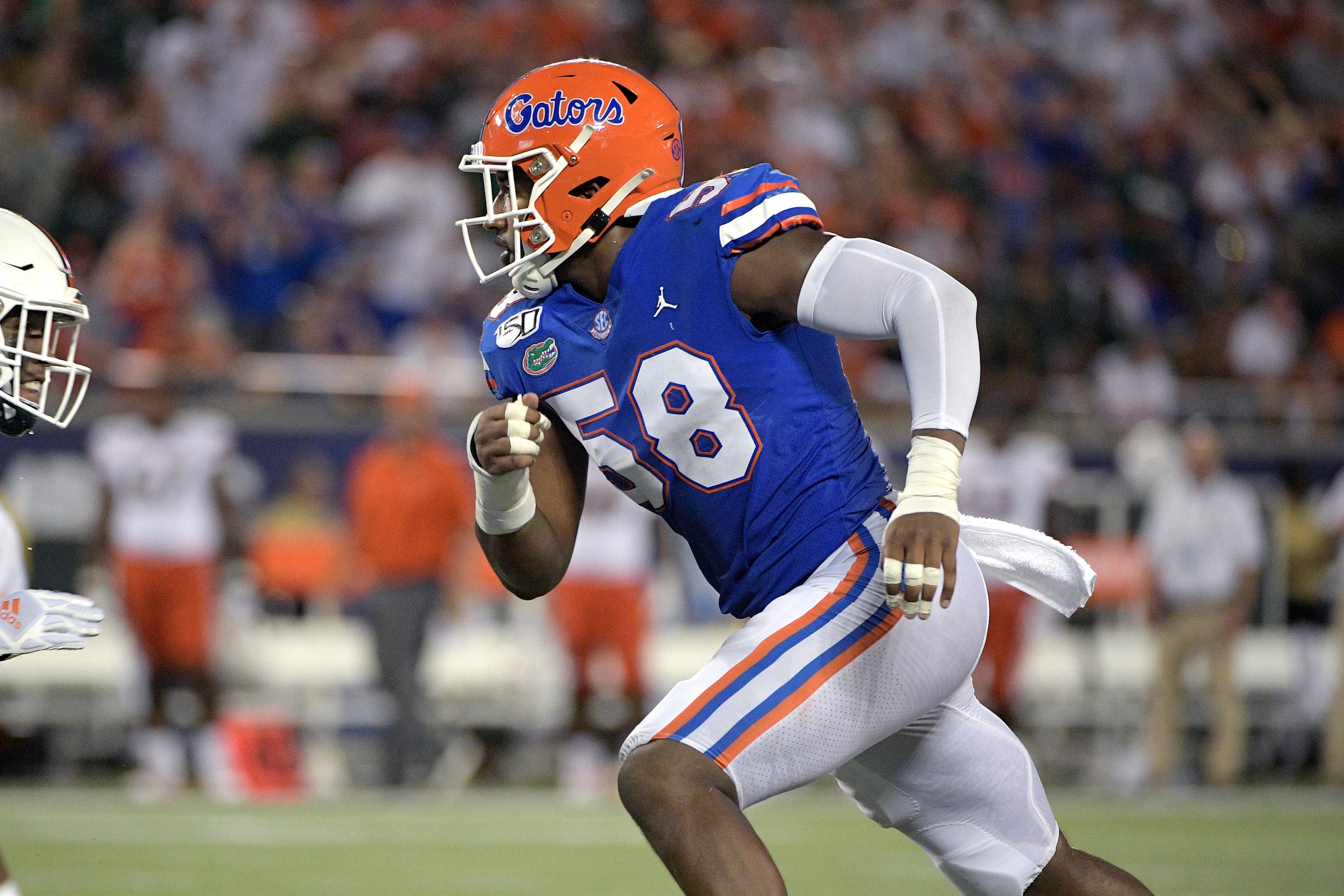 Florida edge rusher Jonathan Greenard