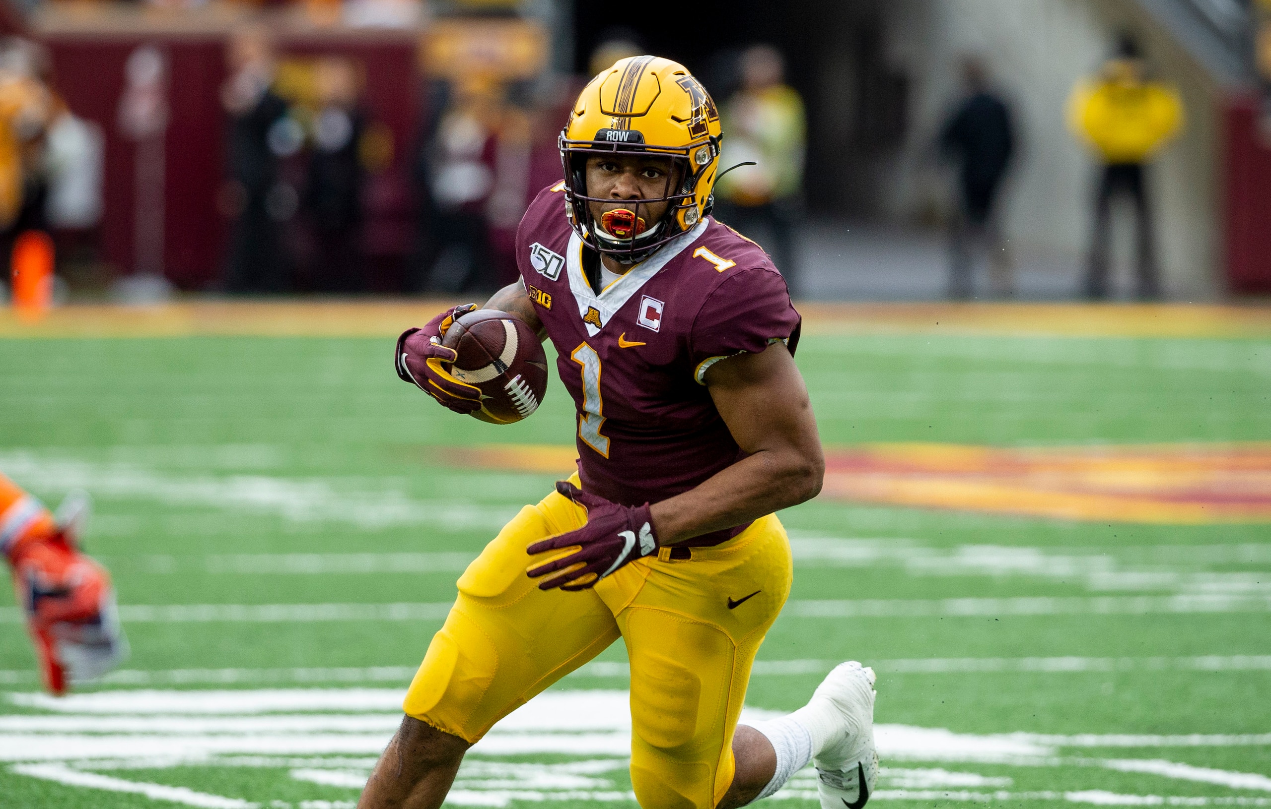 Minnesota RB Rodney Smith Minnesota RB Rodney Smith