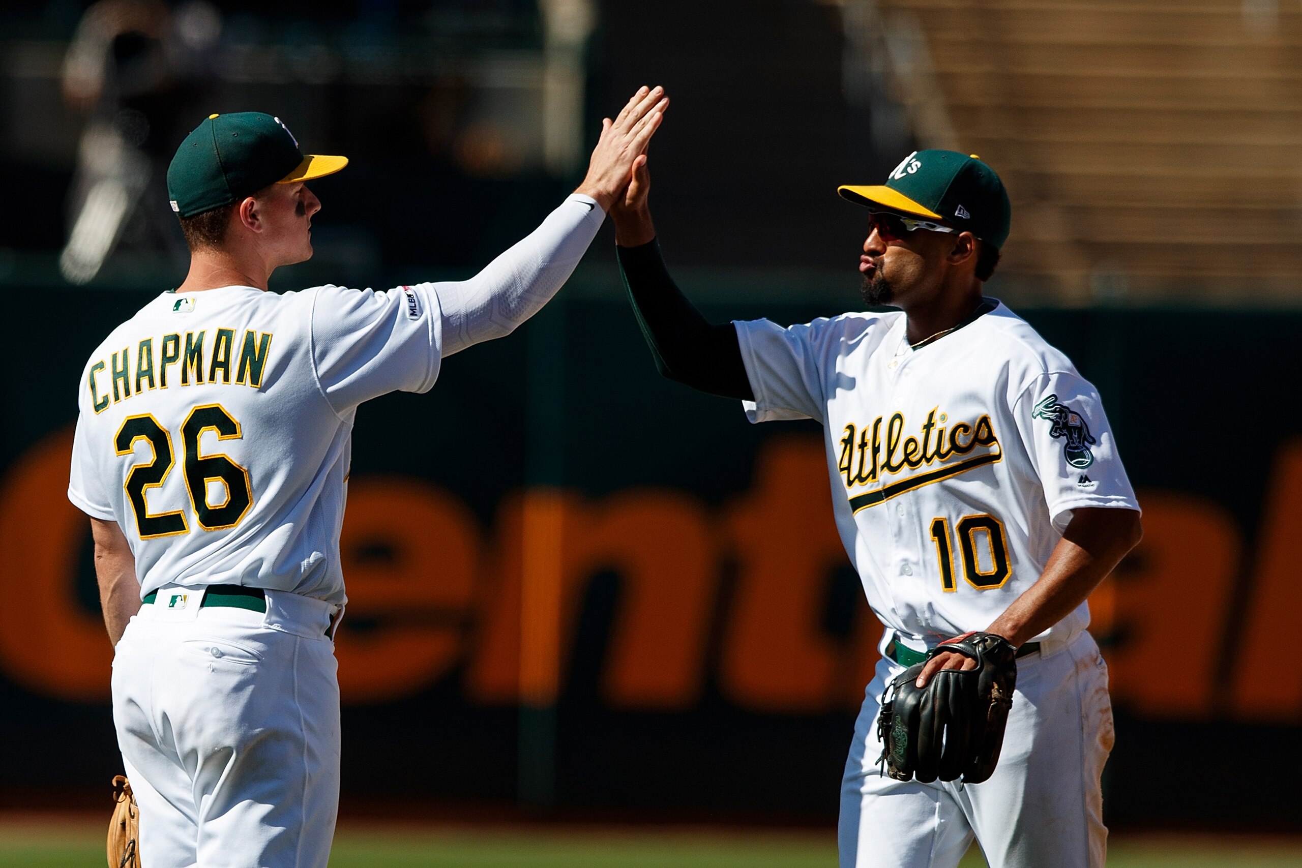 Matt Chapman and Marcus Semien