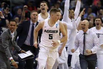 Utah State's Sam Merrill