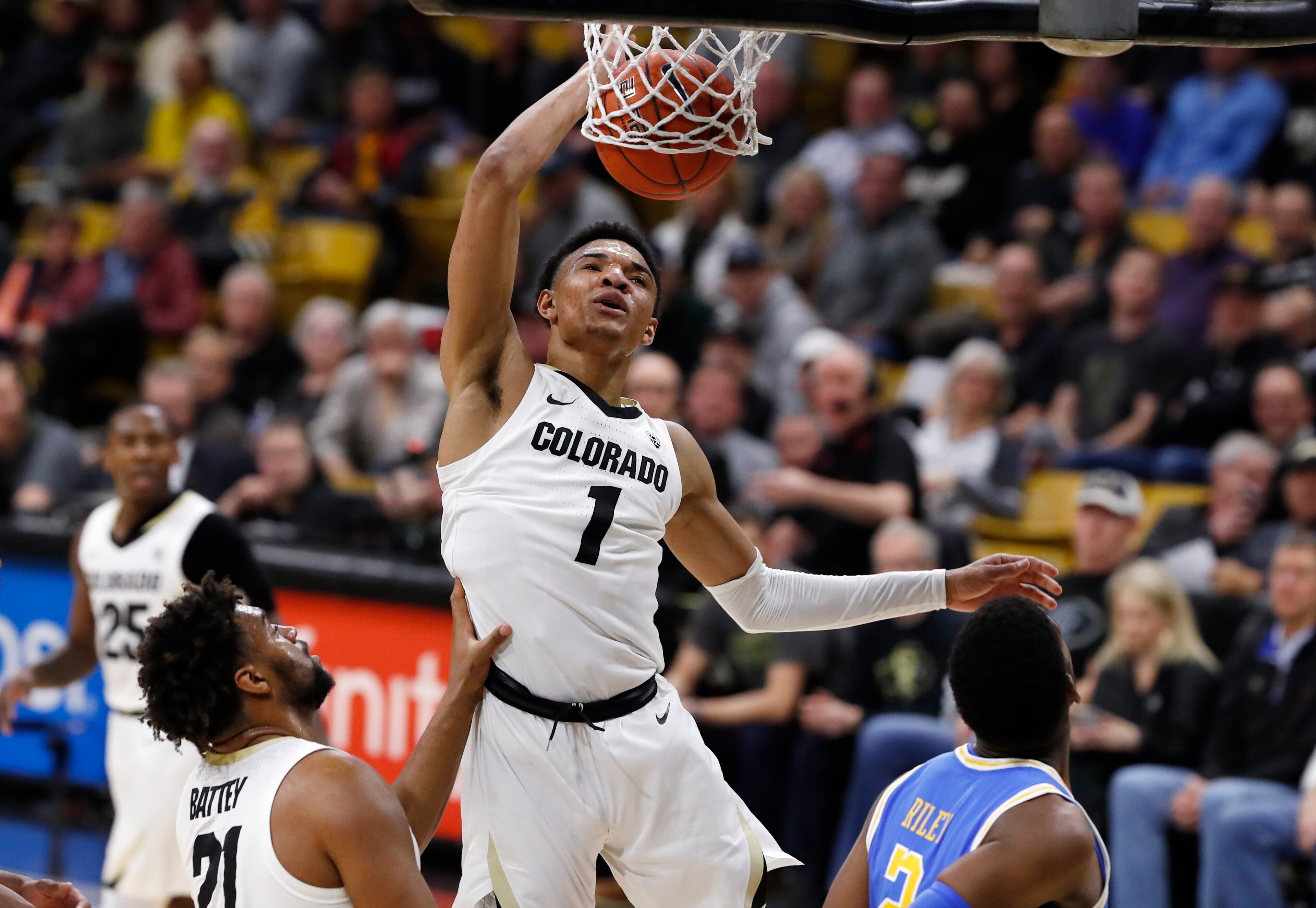 Colorado's Tyler Bey Colorado's Tyler Bey