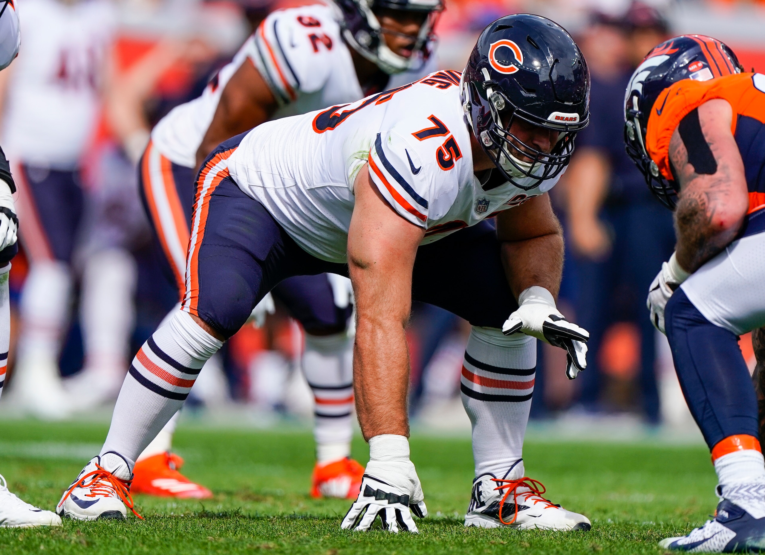 Chicago Bears right guard Kyle Long