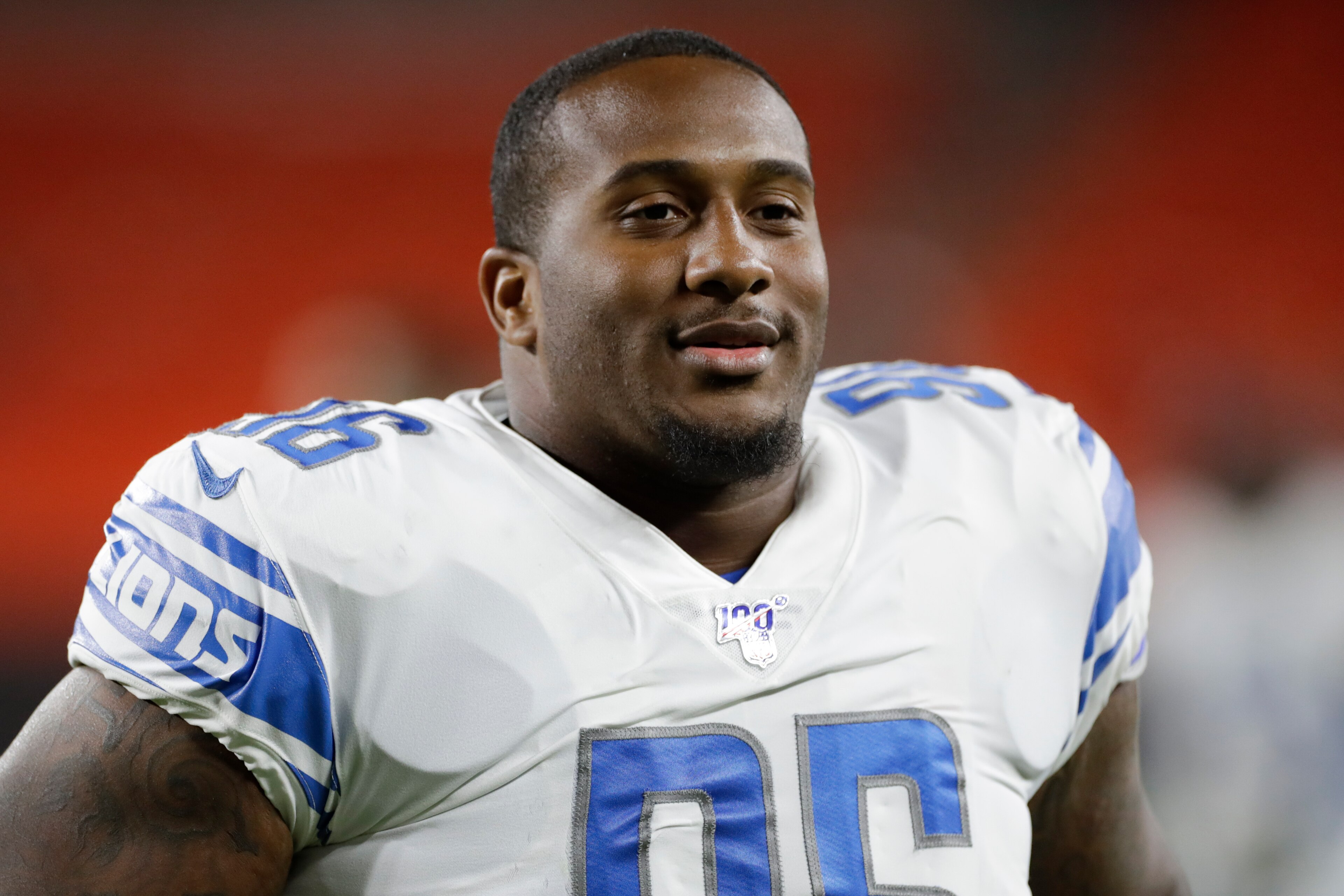 Detroit Lions defensive lineman Mike Daniels