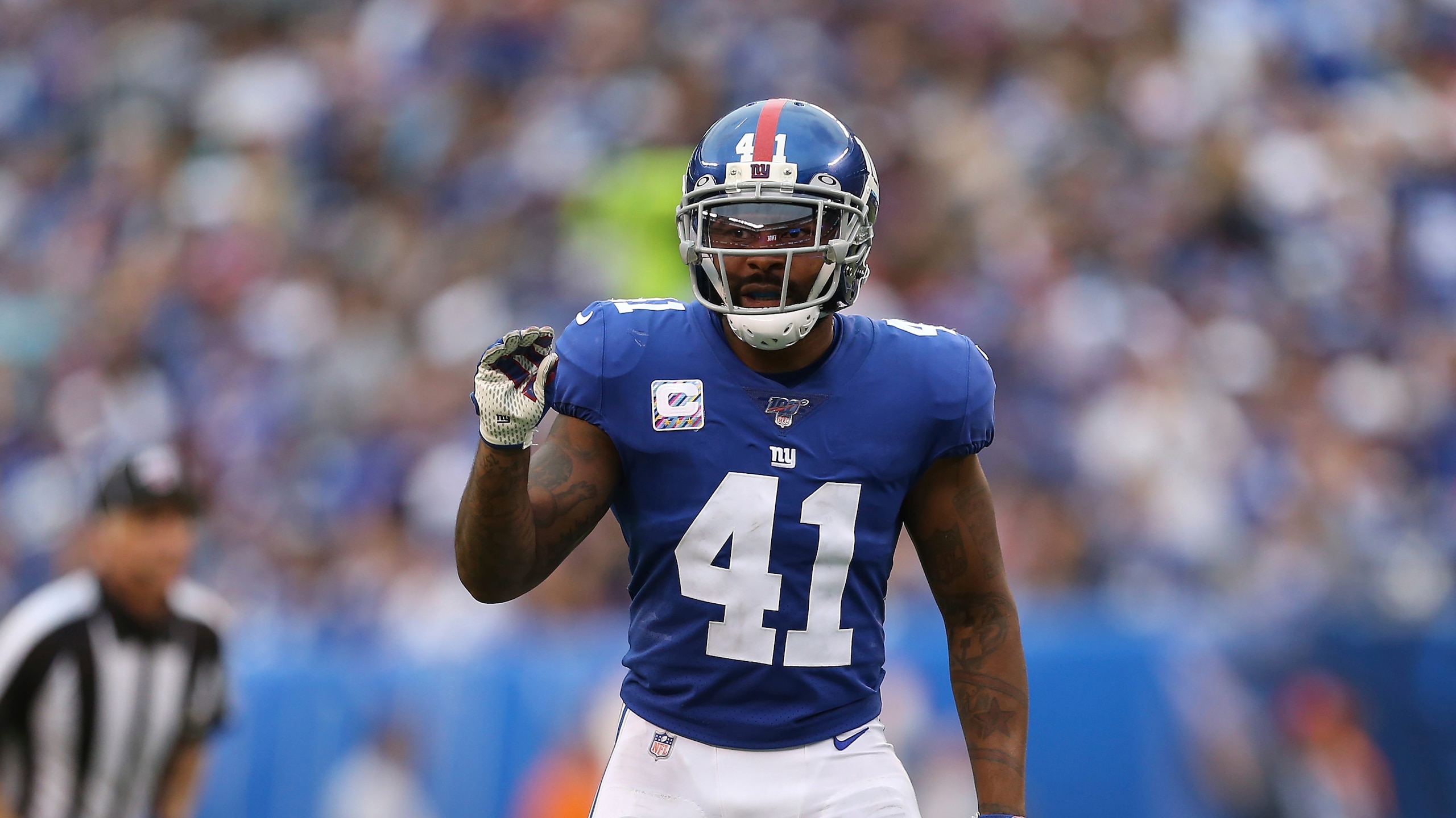 New York Giants safety Antoine Bethea