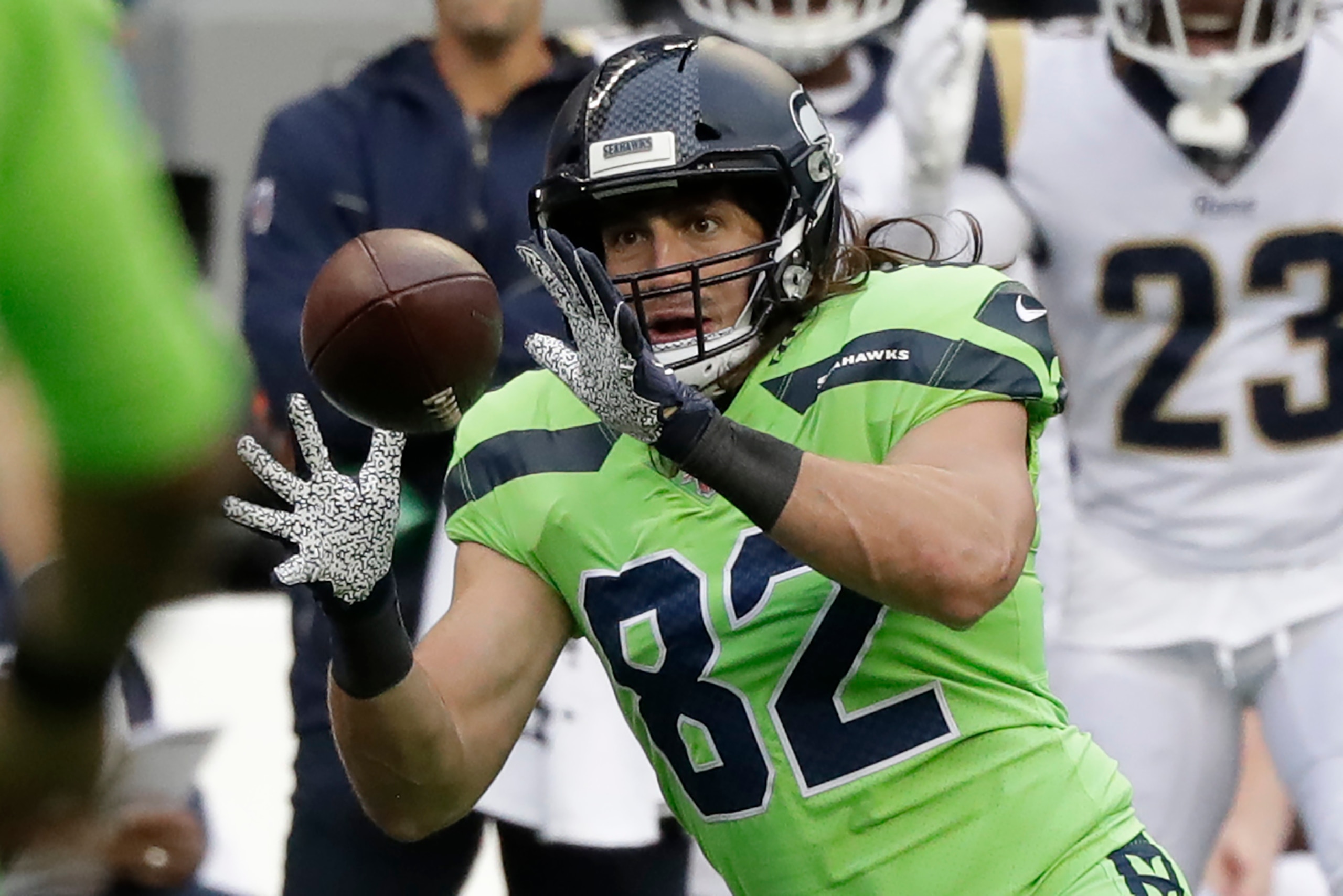 Seattle Seahawks tight end Luke Willson