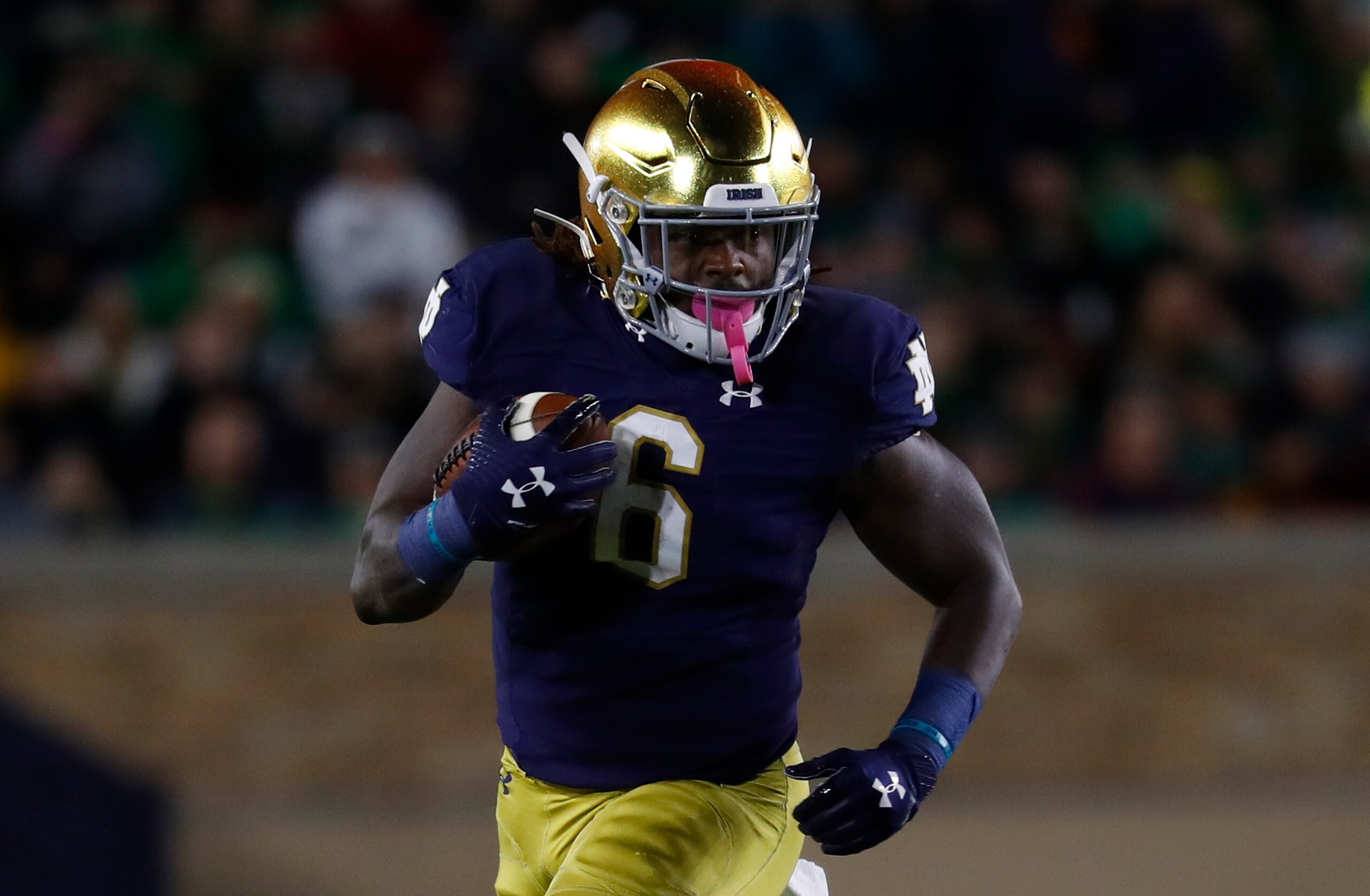 Notre Dame RB Tony Jones Jr.