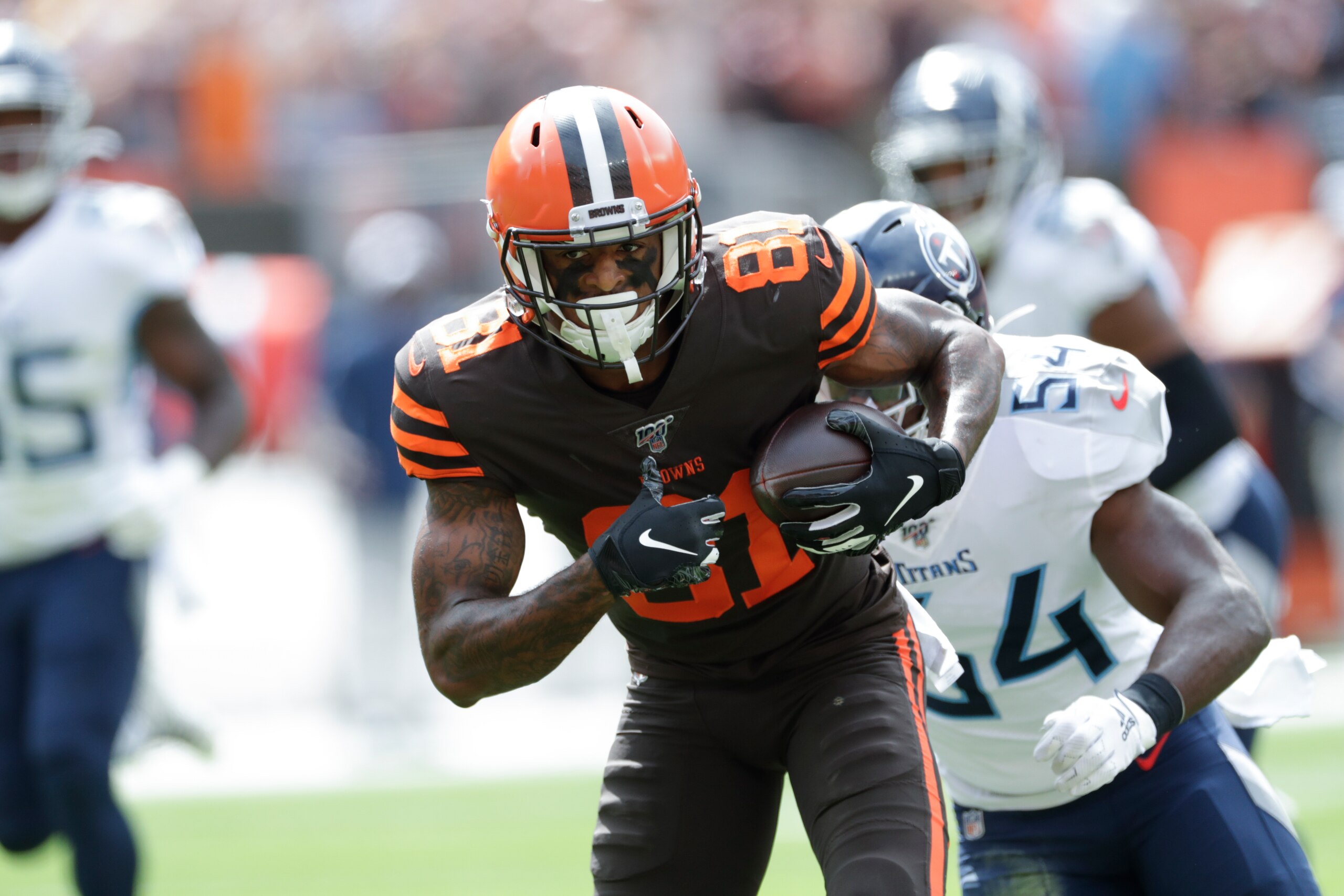Browns WR Rashard Higgins Browns WR Rashard Higgins