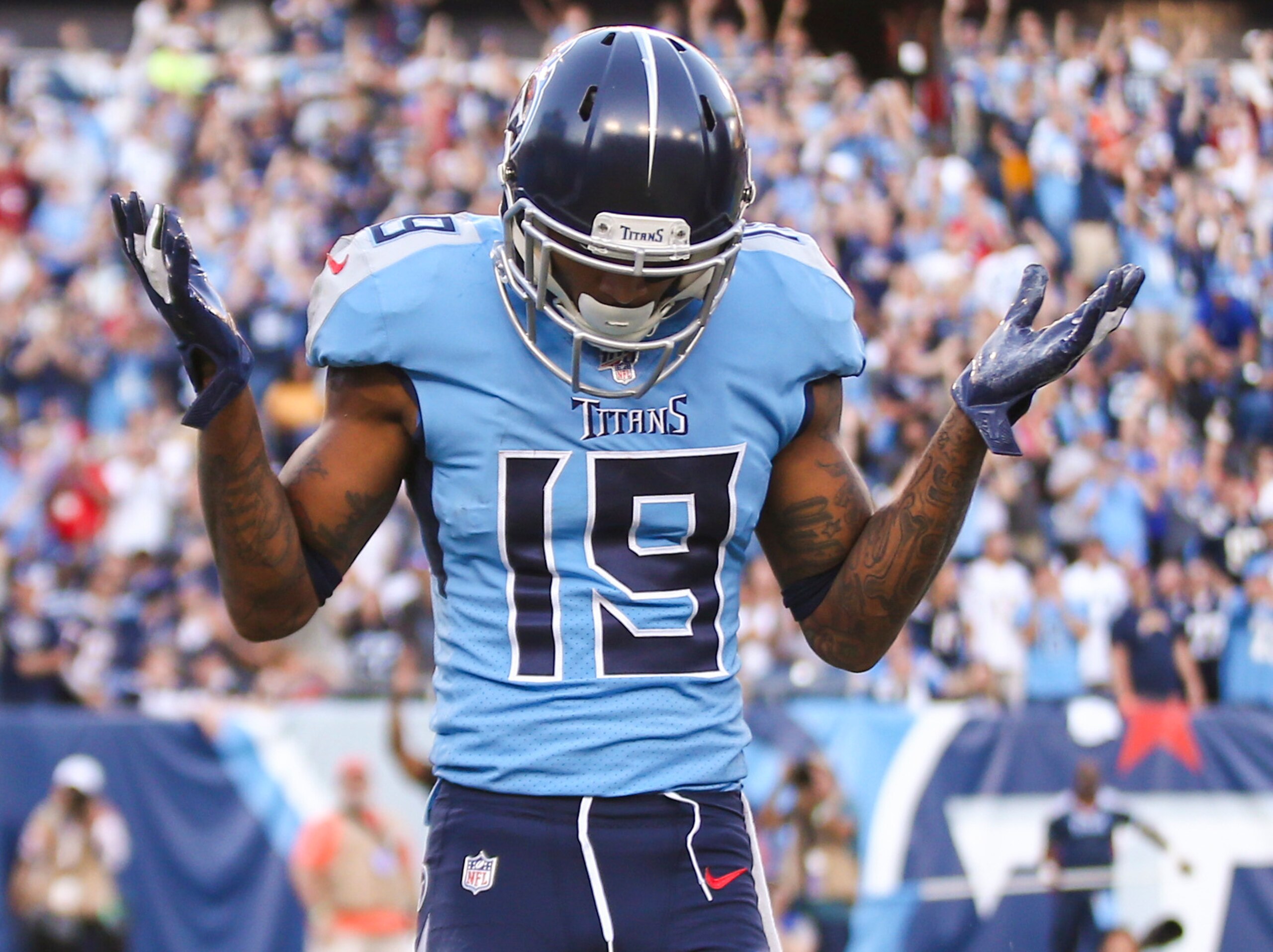 Titans WR Tajae Sharpe Titans WR Tajae Sharpe