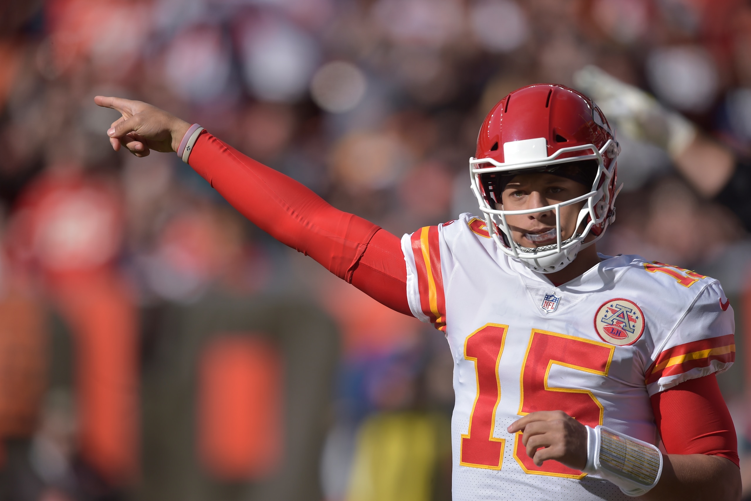 Kansas City Chiefs quarterback Patrick Mahomes