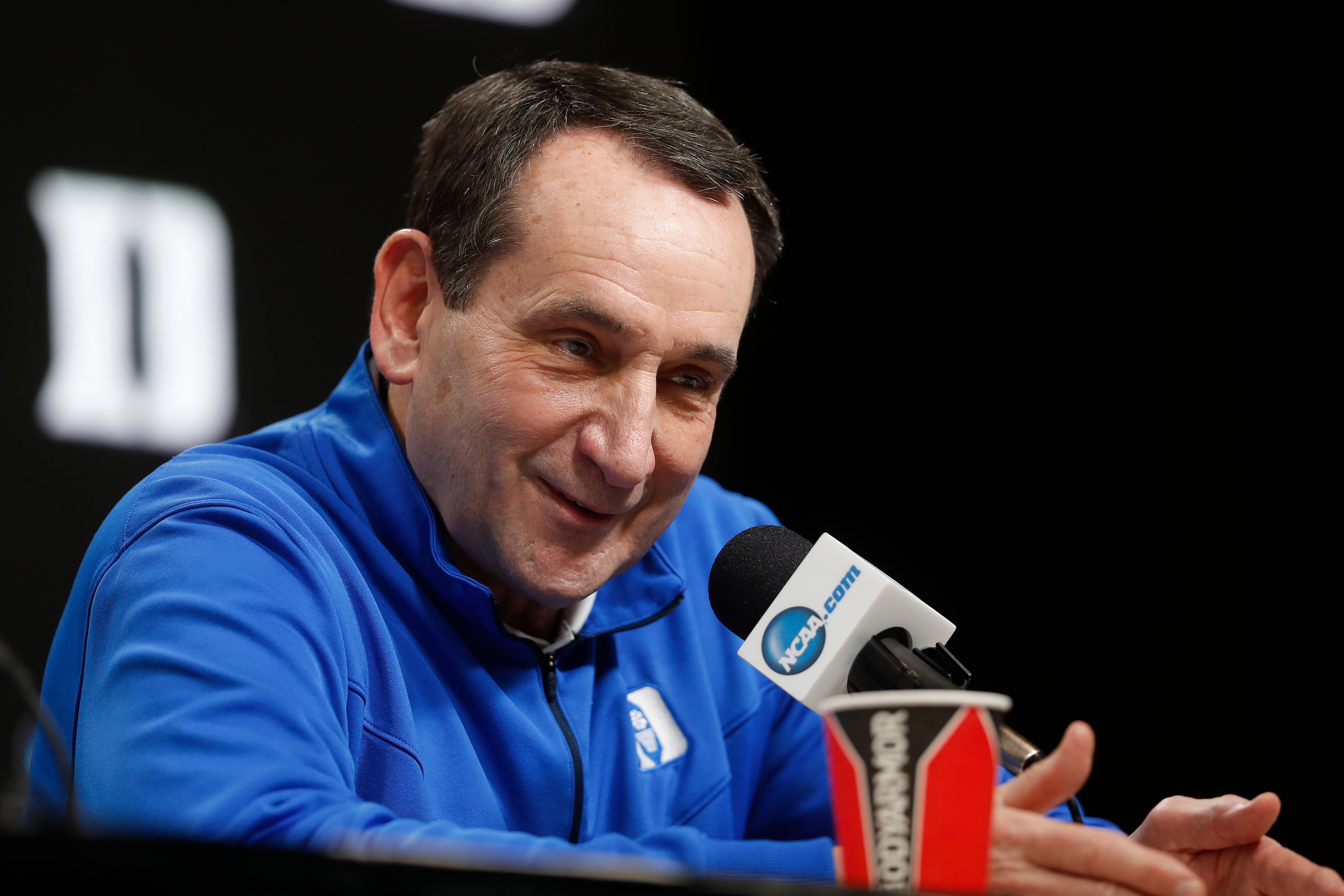 Duke coach Mike Krzyzewski