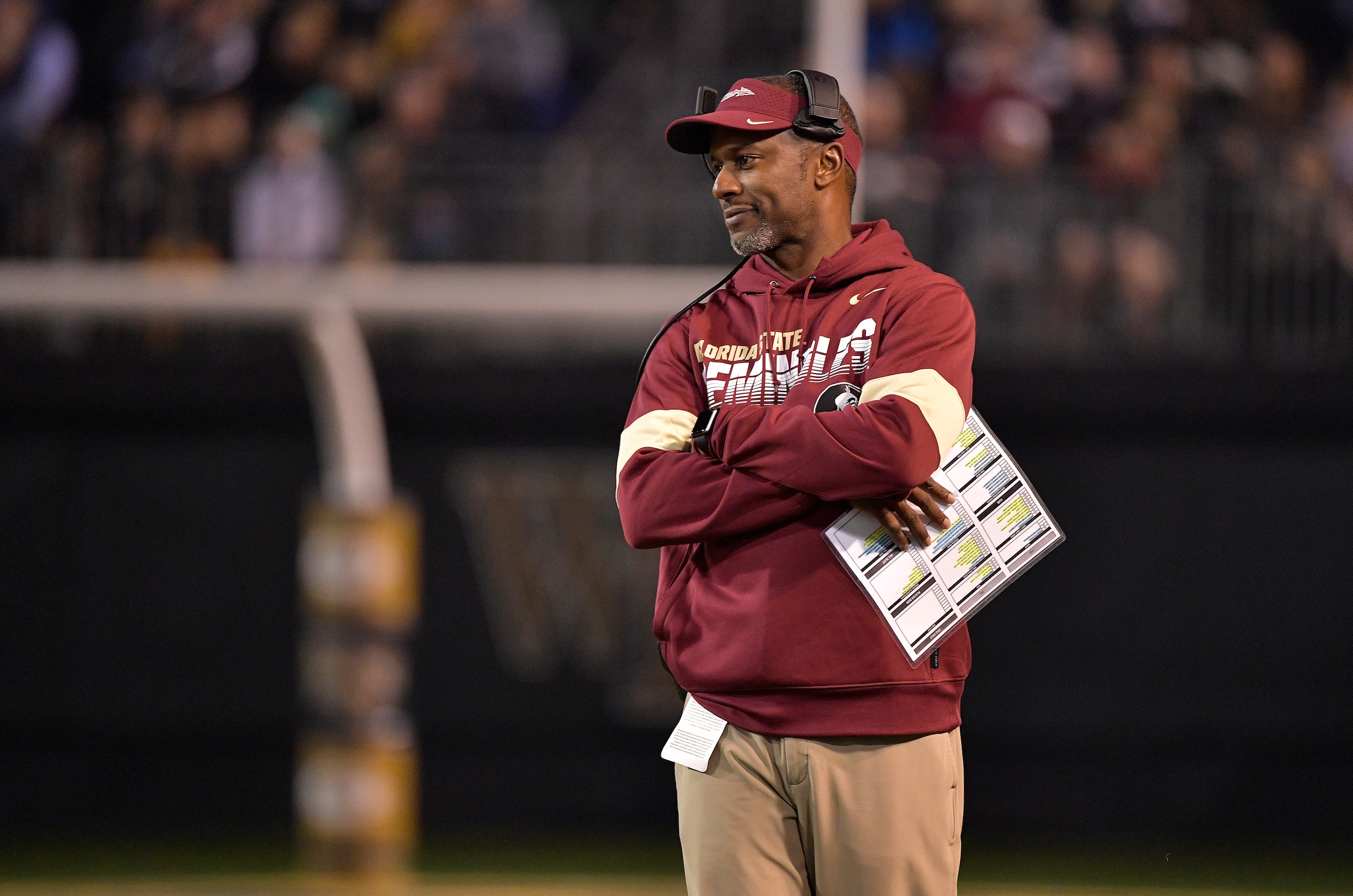 Florida State head coach Willie Taggart Florida State head coach Willie Taggart