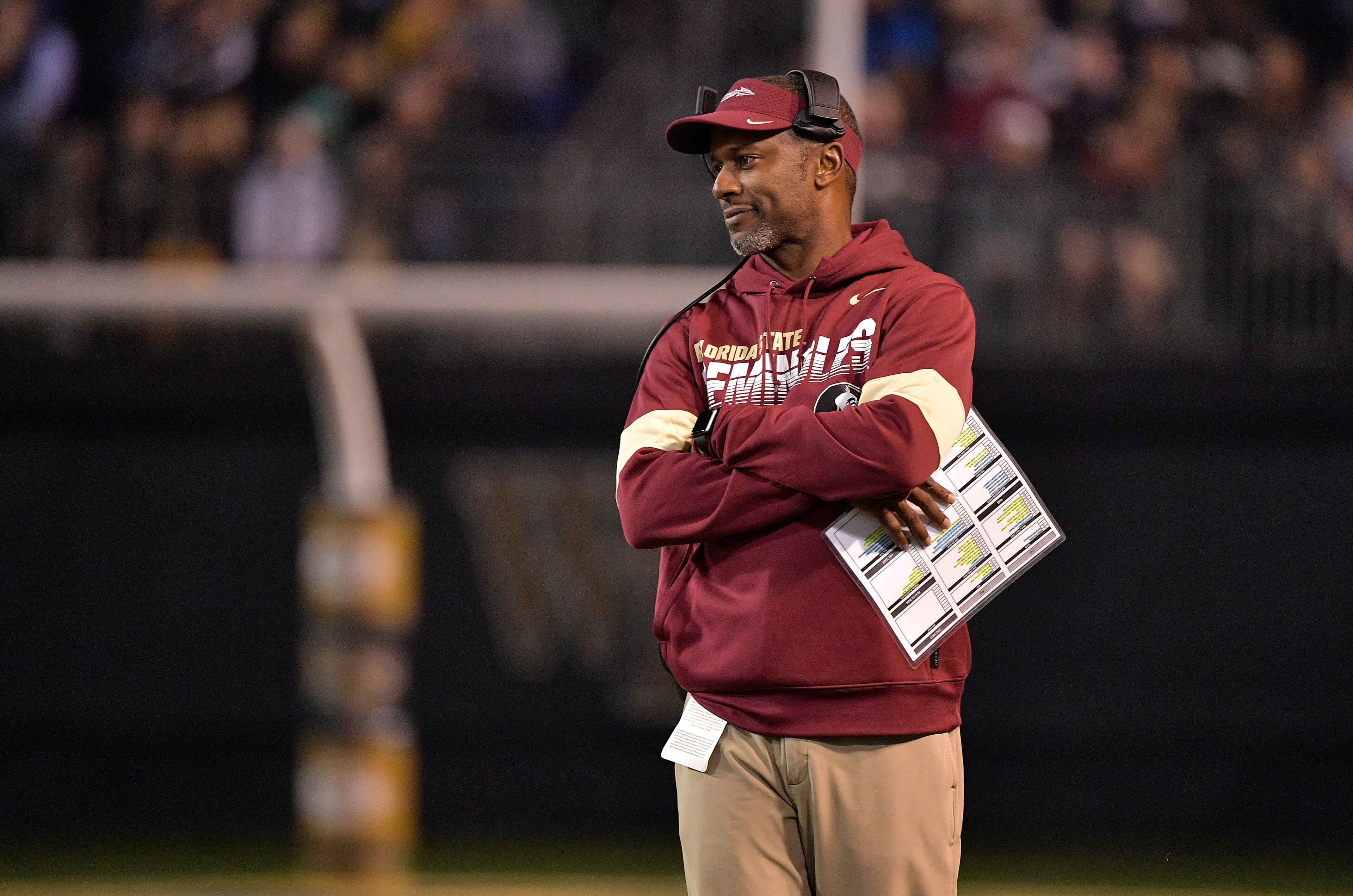 Florida State head coach Willie Taggart