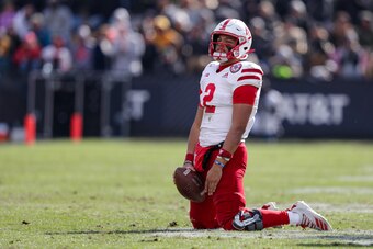 Nebraska QB Adrian Martinez