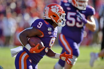 Clemson RB Travis Etienne