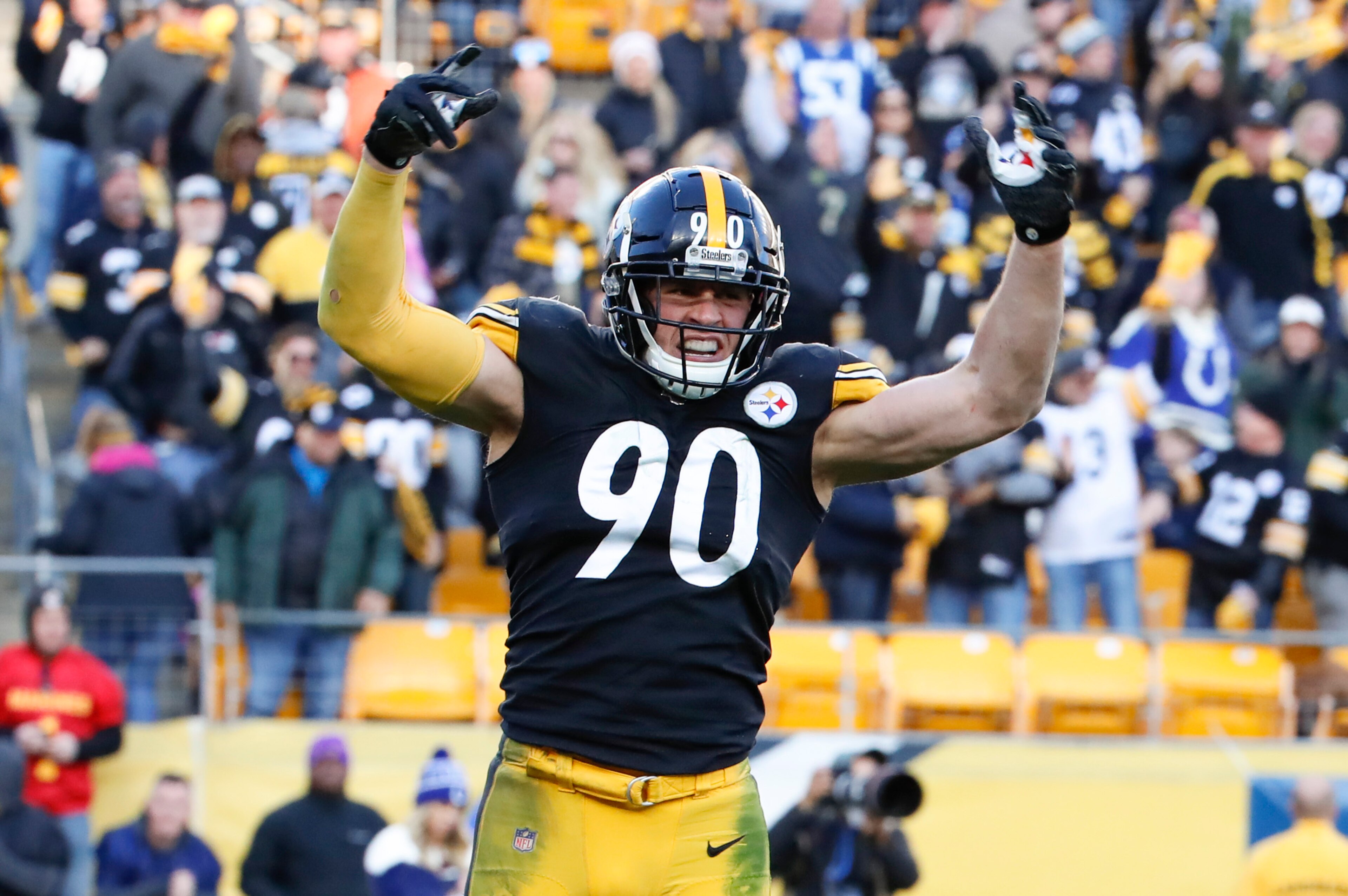 Steelers OLB T.J. Watt Steelers OLB T.J. Watt