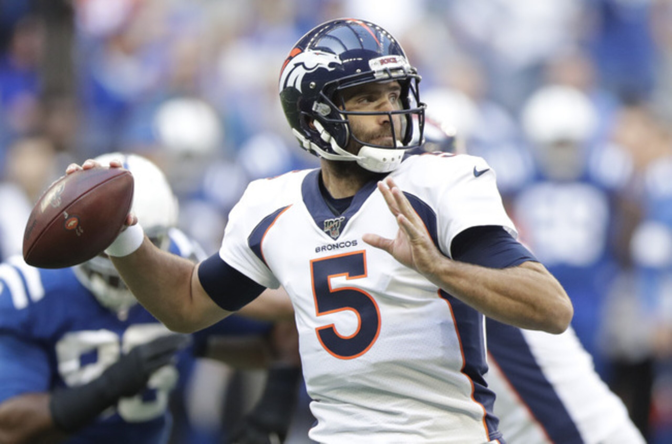 Broncos QB Joe Flacco