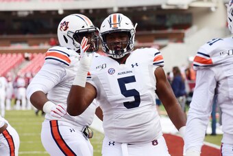 Auburn defensive lineman Derrick Brown