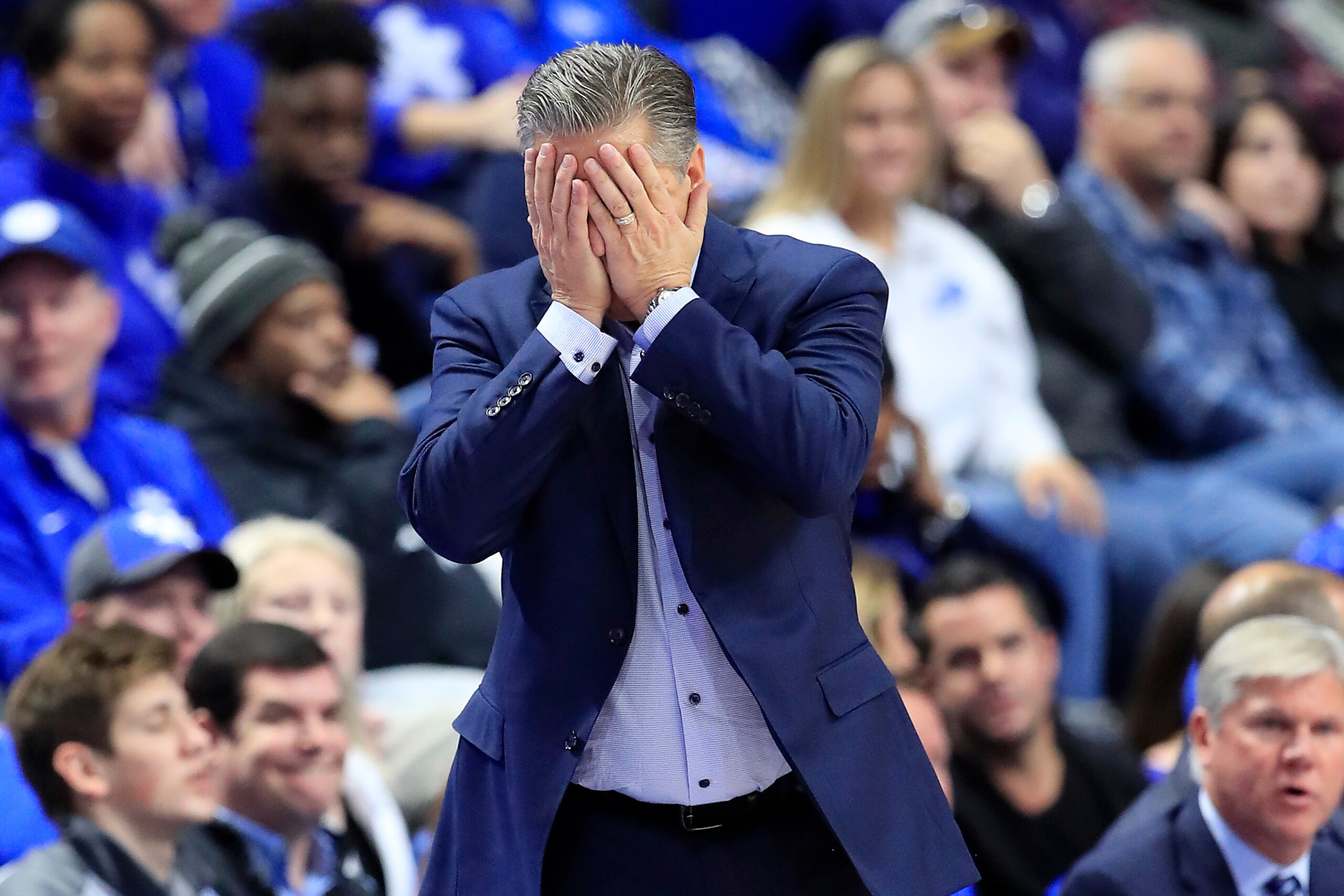 Kentucky head coach John Calipari.