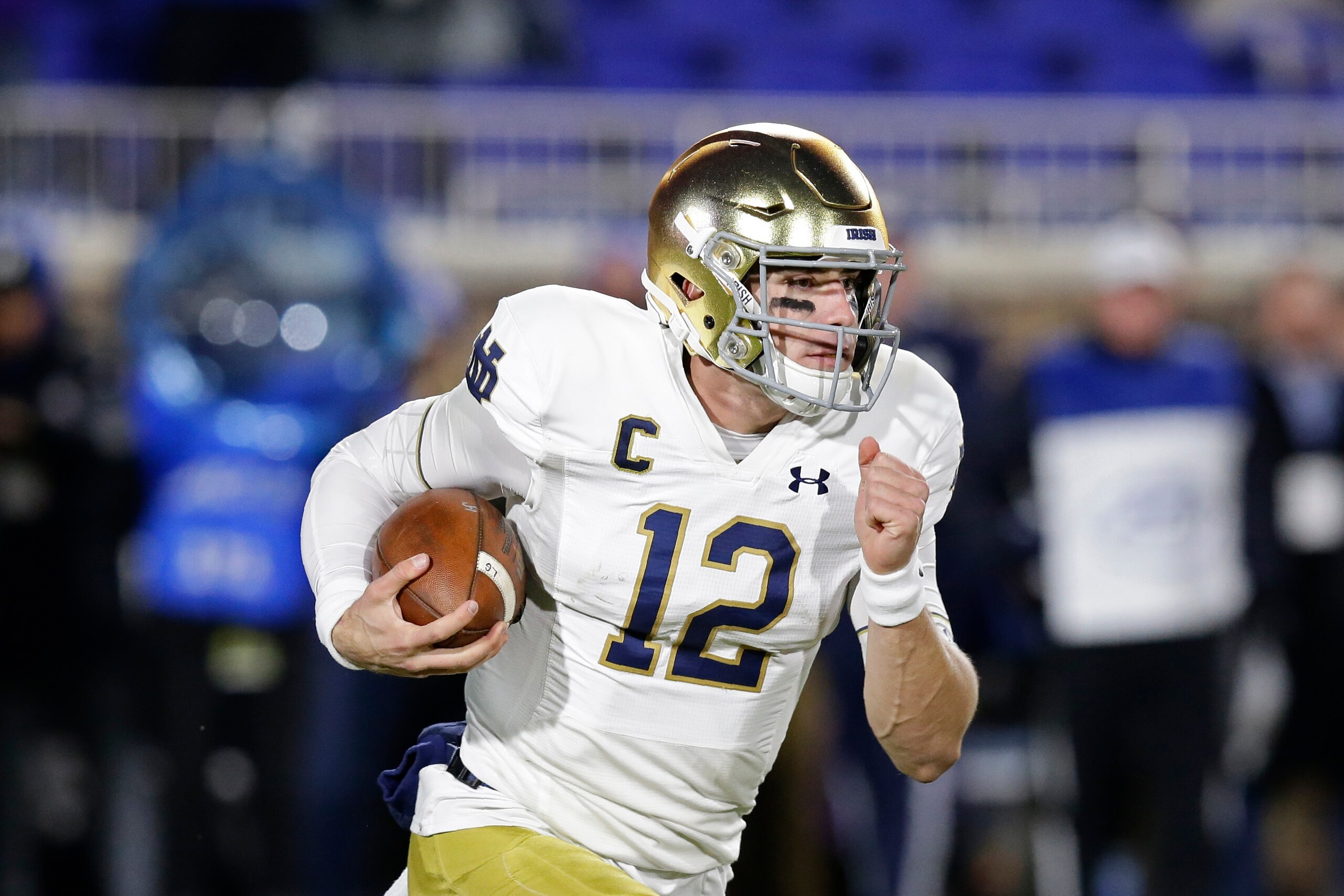 Notre Dame QB Ian Book
