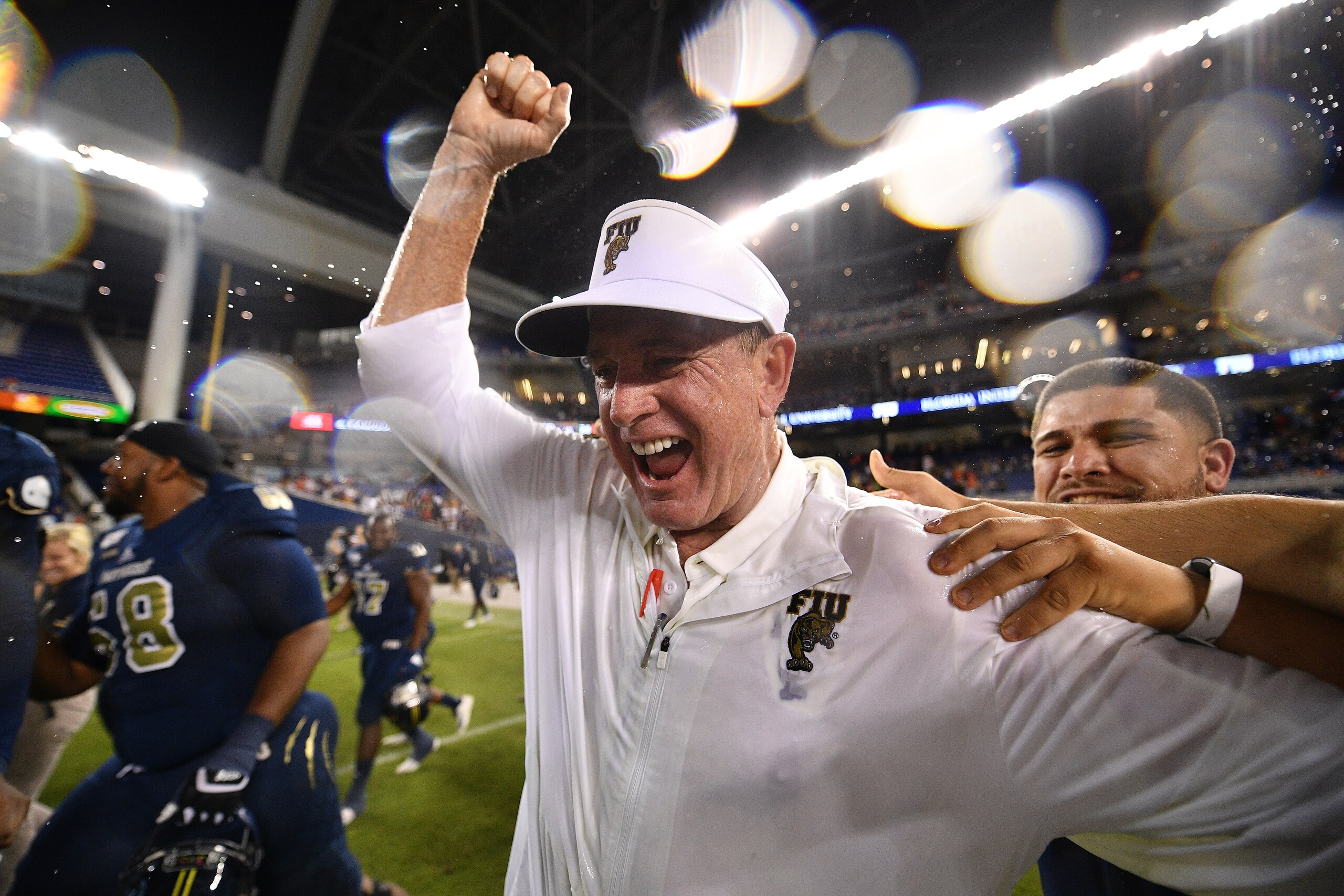 Florida International head coach Butch Davis