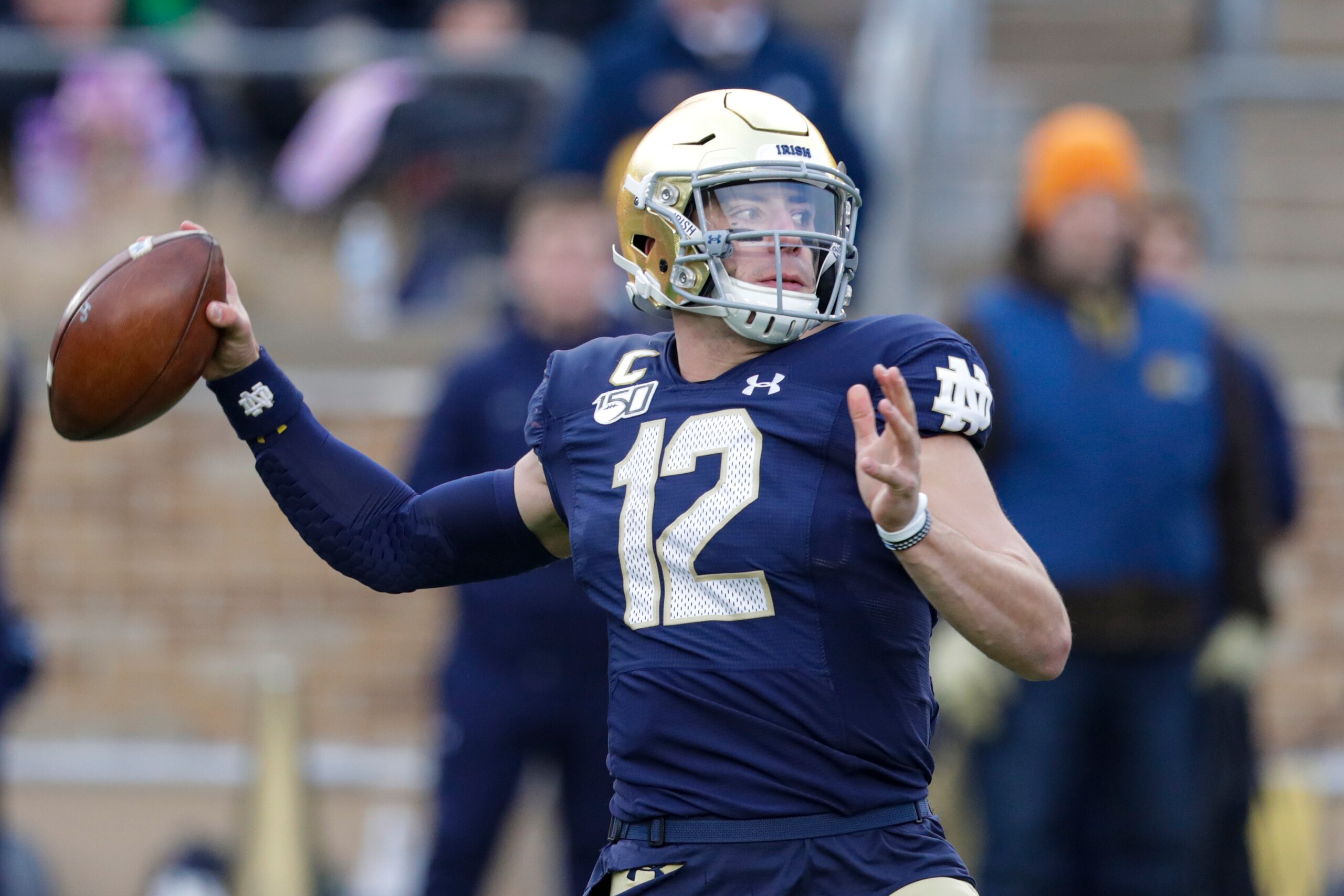 Notre Dame QB Ian Book