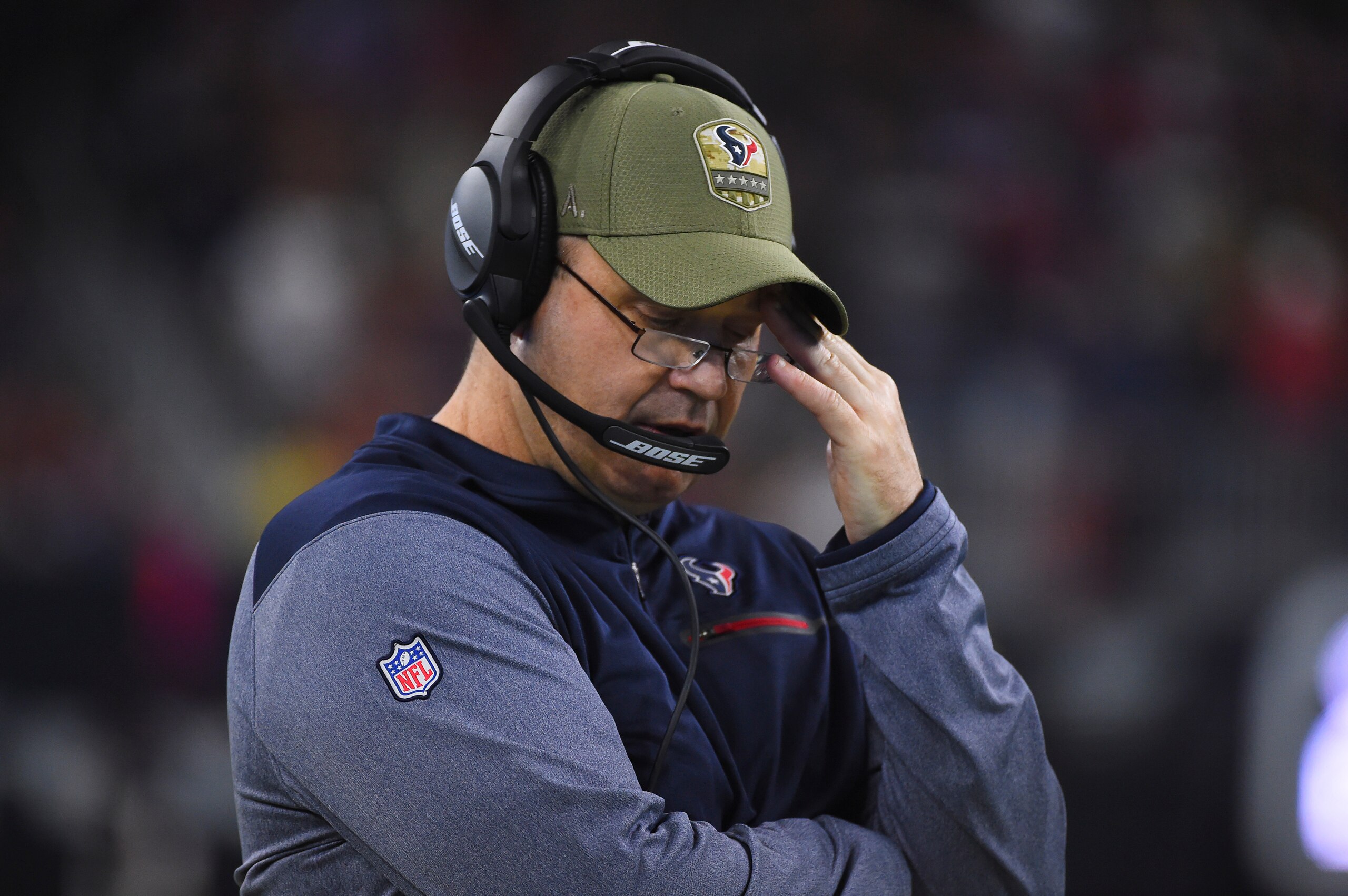 Texans head coach Bill O'Brien