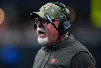 Buccaneers head coach Bruce Arians