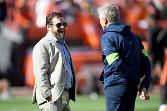 Seahawks GM John Schneider and HC Pete Carroll