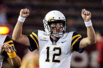 Appalachian State QB Zac Thomas