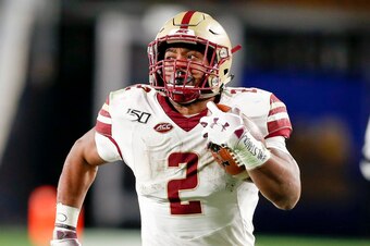 Boston College RB AJ Dillon