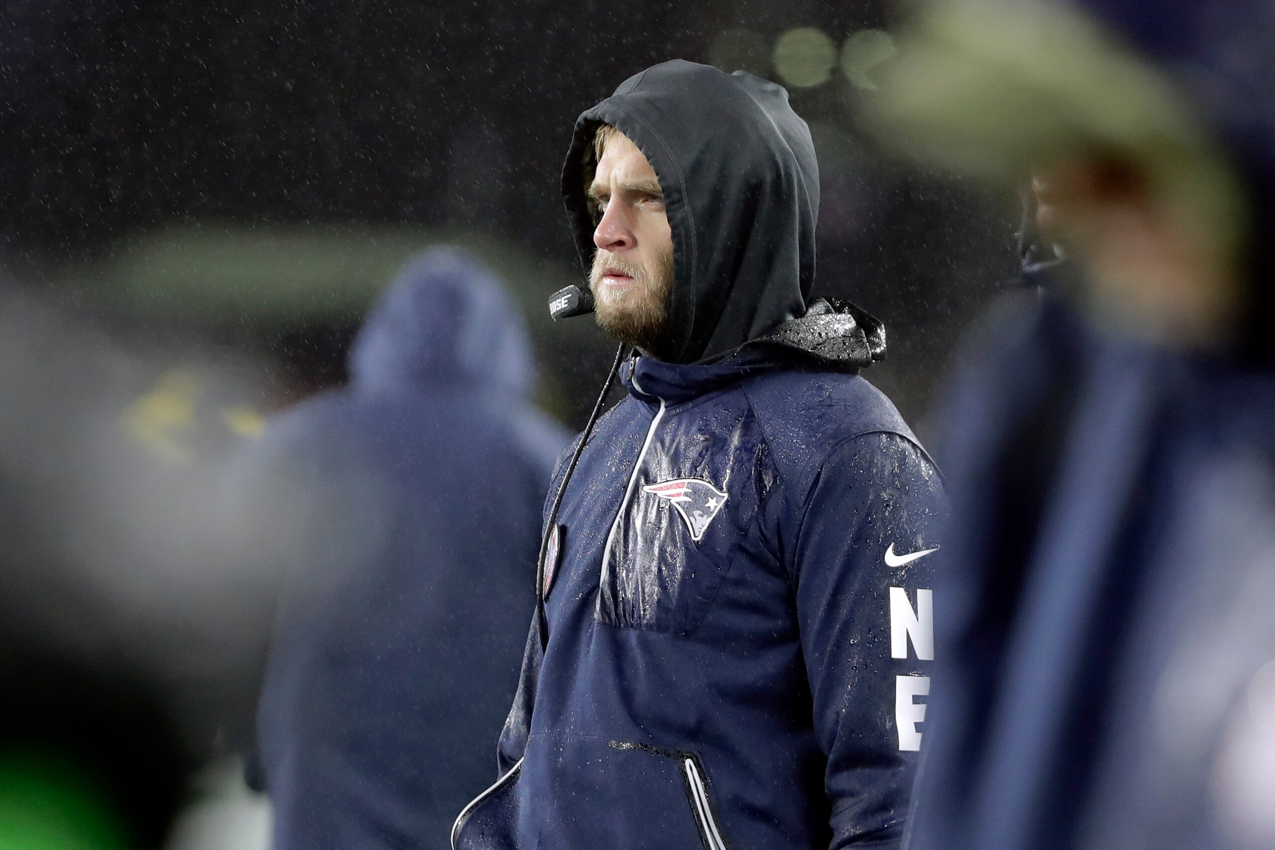 New England Patriots secondary coach Steve Belichick