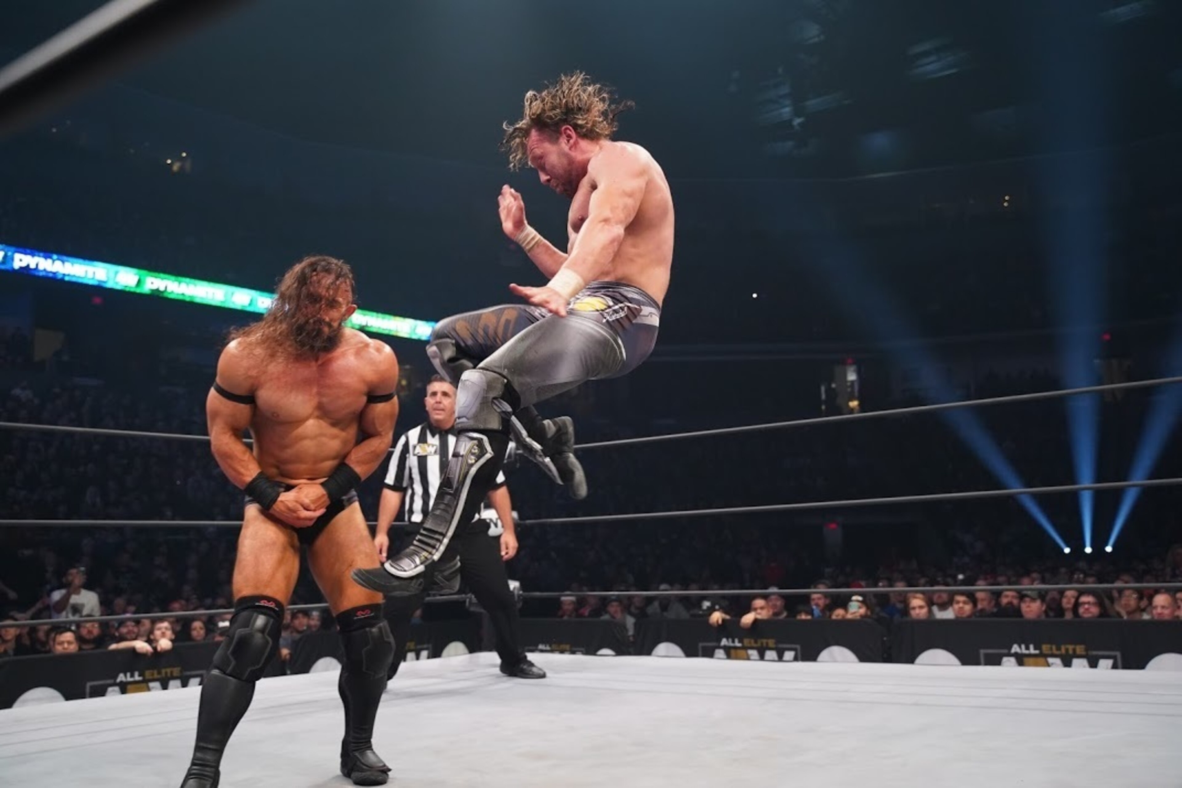 Kenny Omega is one of the leaders of the AEW movement. Kenny Omega is one of the leaders of the AEW movement.